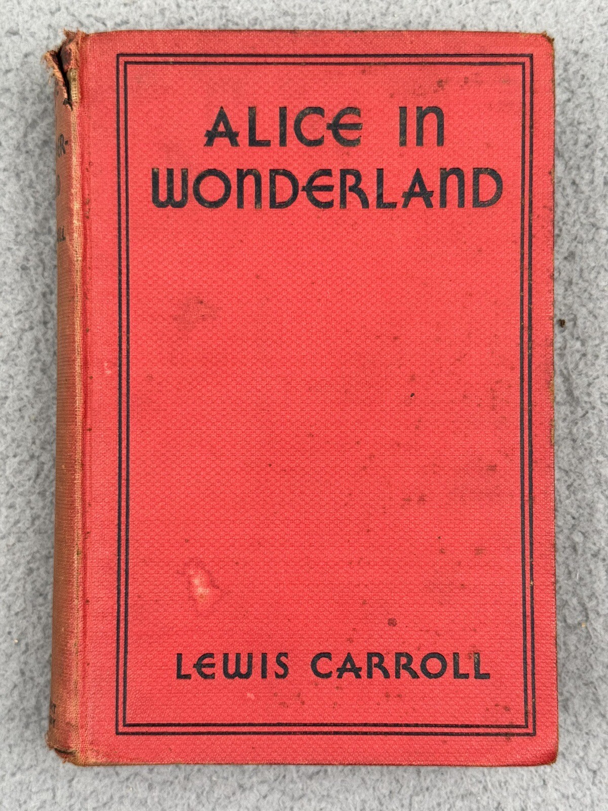 Alice’s adventures in Wonderland , Lewis Carroll, A.L.Burt Company , c1935