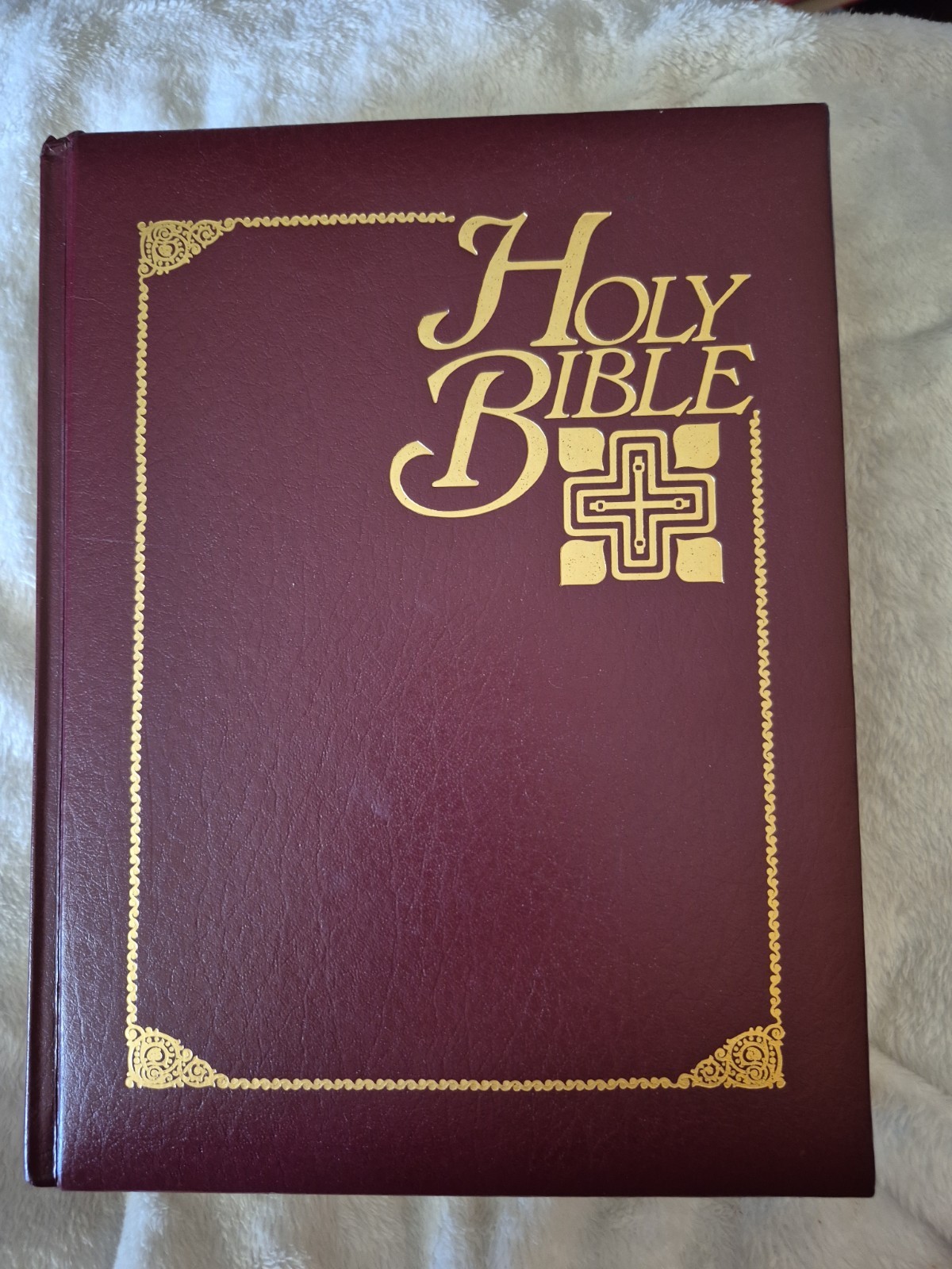 New International Version NIV Family Holy Bible 1986 Zondervan Very Good