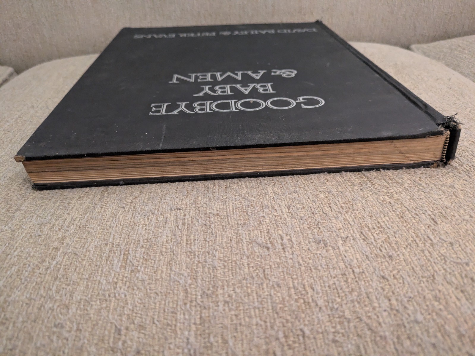 Goodbye Baby & Amen | David Bailey & Peter Evans | 1969 1st American Edition HC