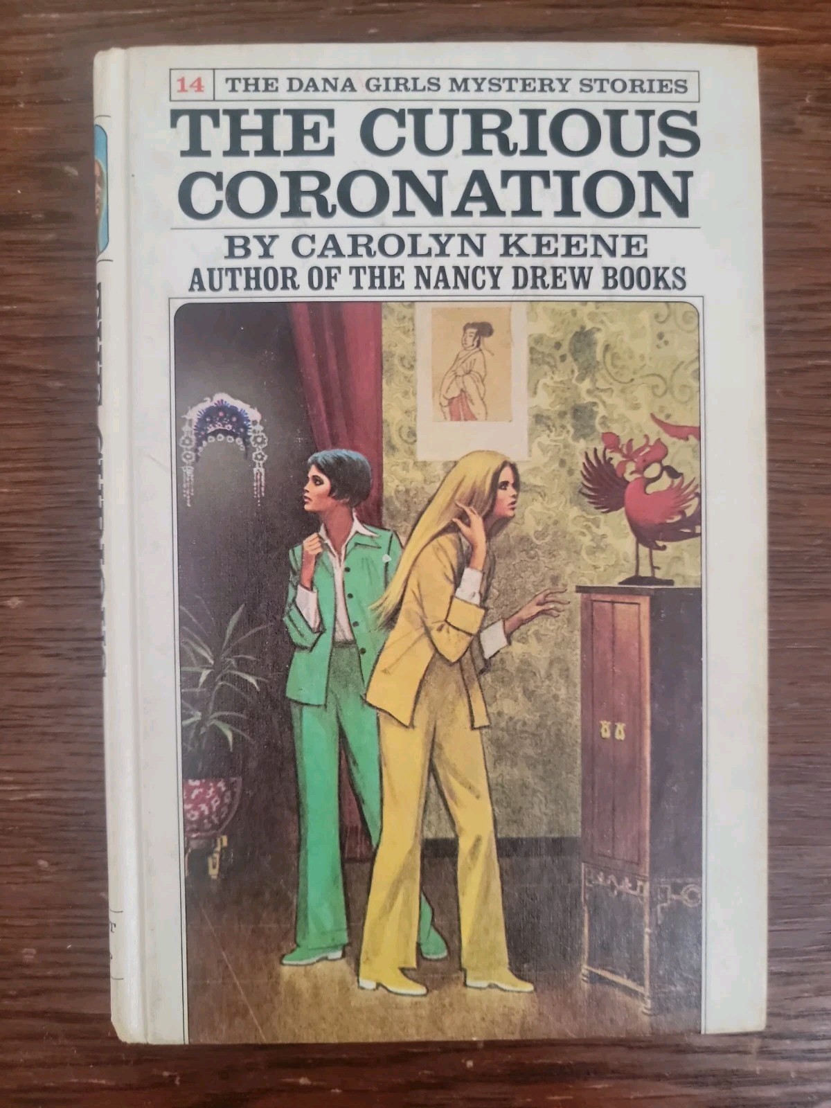 SIGNED Dana Girls The Curious Coronation #14 1977