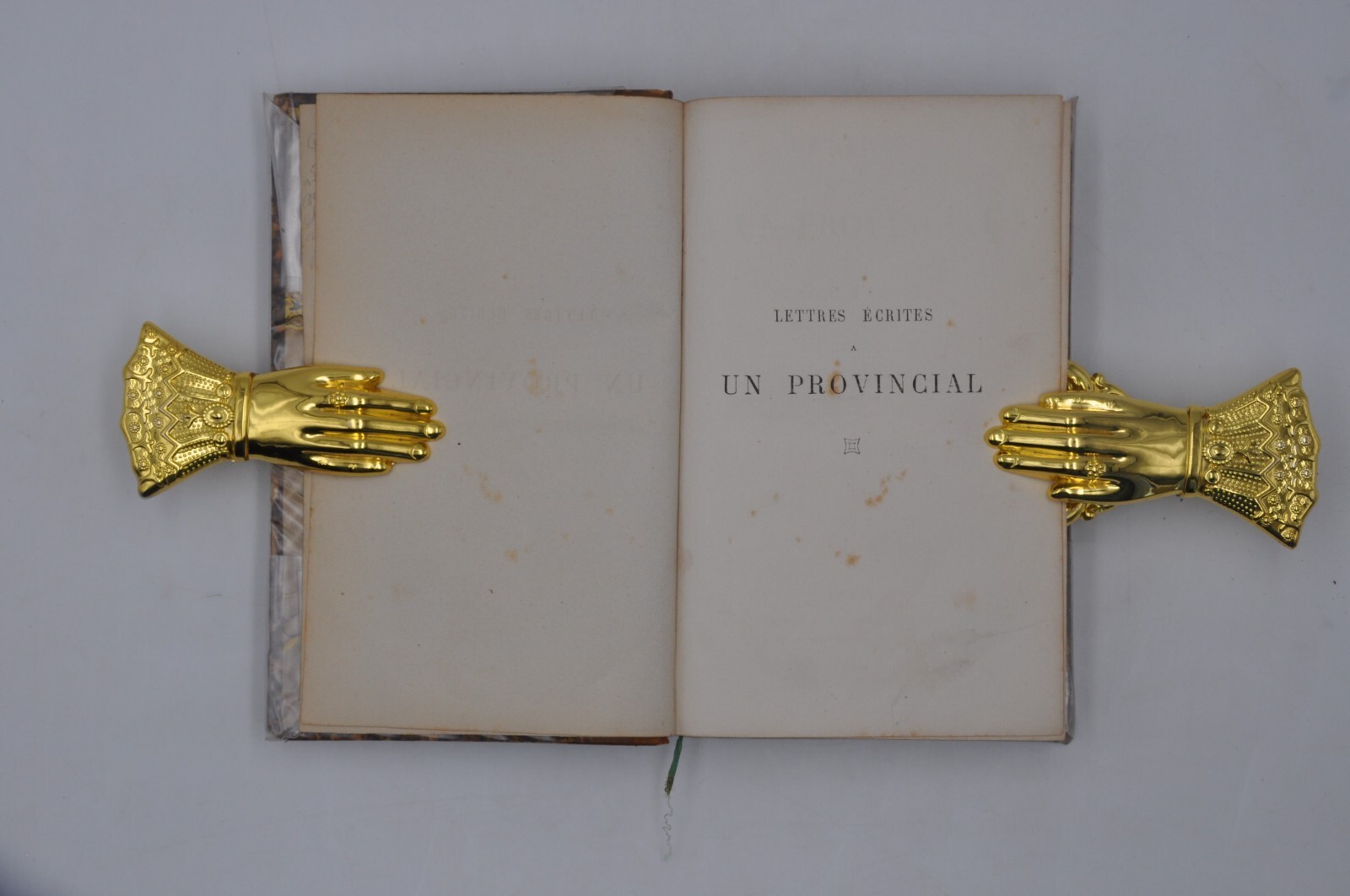 BLAISE PASCAL – Letters written to a provincial, Garnier Frères – 1869