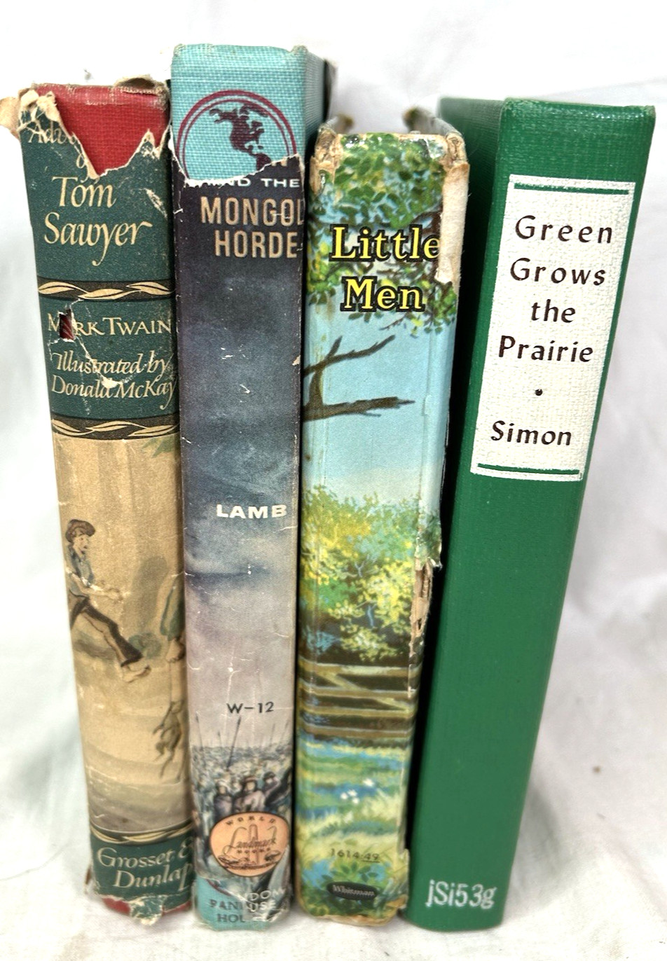 Lot Of 4 Vintage 1940 – 1950’s Era Children’s Young Adults Books