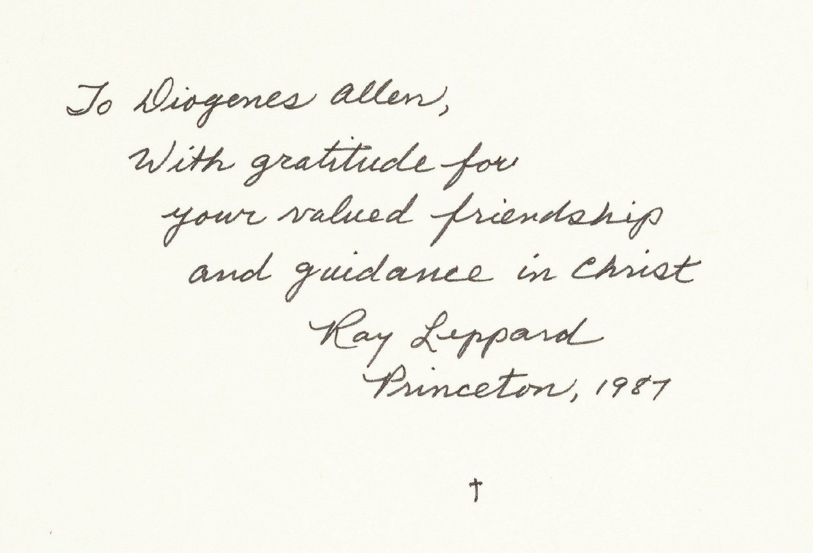 Ray Emerson LEPPARD / Dissertation Dynamic Theological Reflection Signed 1st ed