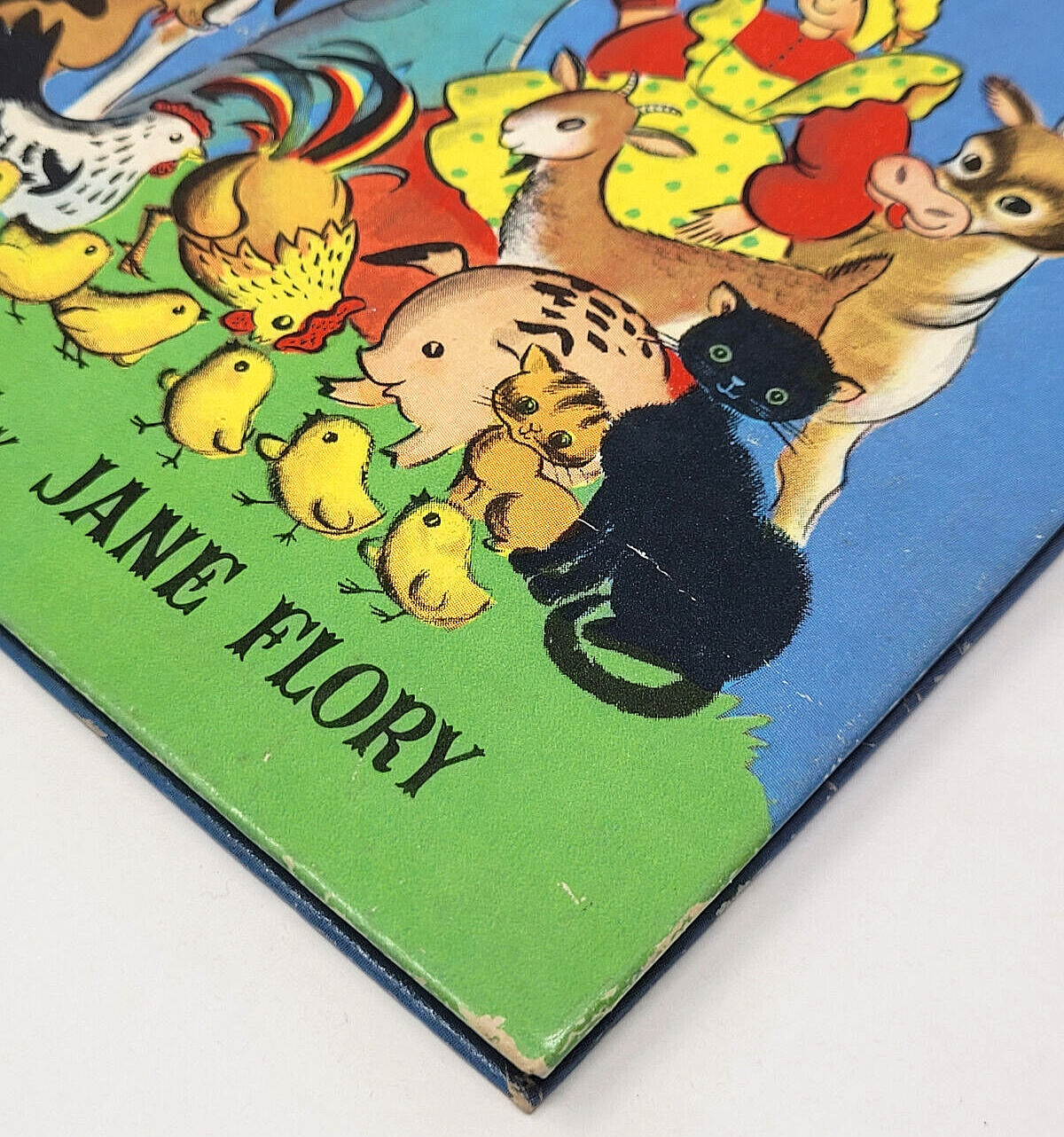 Farmer John Jane Flory 1950 Whitman Children’s Tell-A-Tale Book Racine Wisconsin