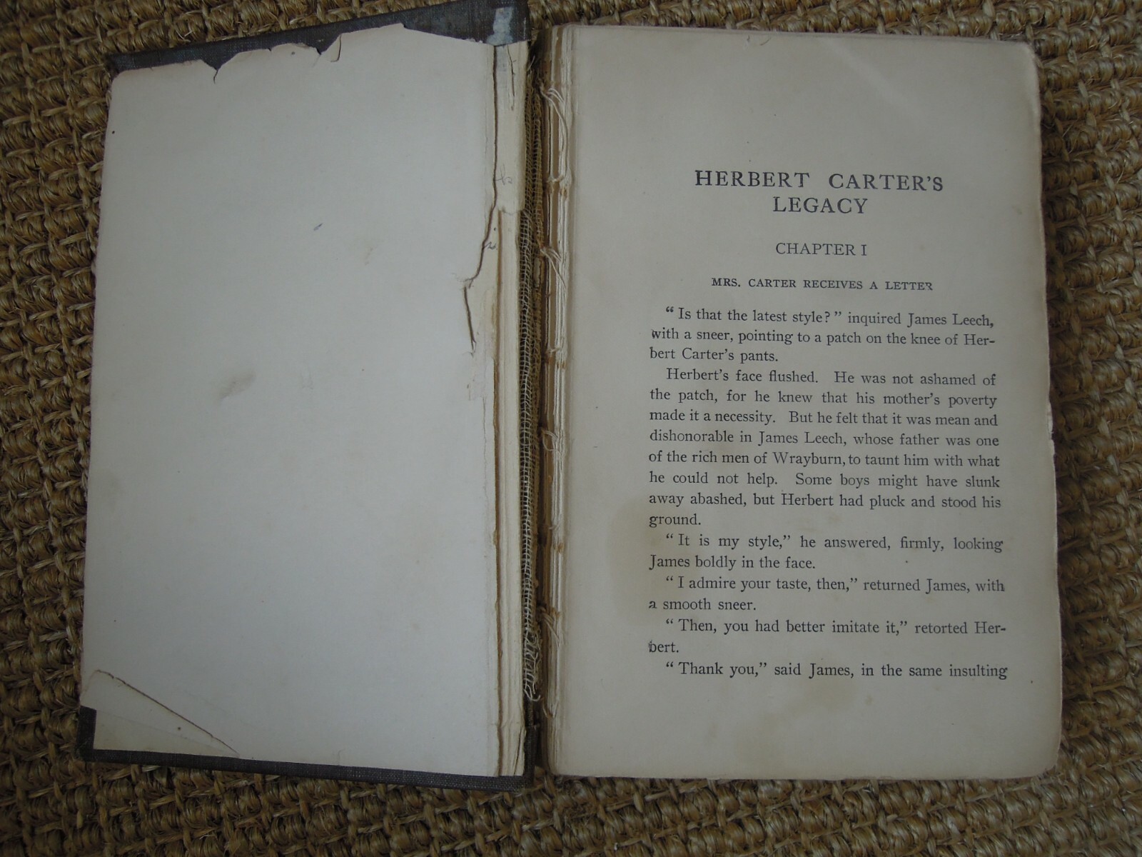 Herbert Carter’s Legacy by Horatio Alger Jr MA DONOHUE & CO (T122)