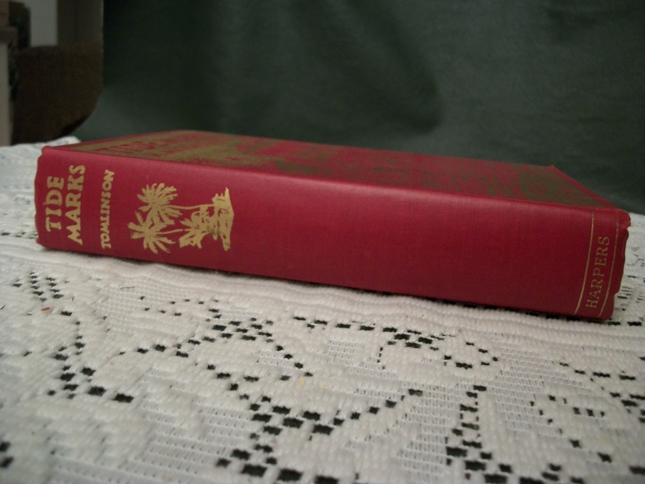 Tide Marks (H.M. Tomlinson, 1924 HC/DJ)