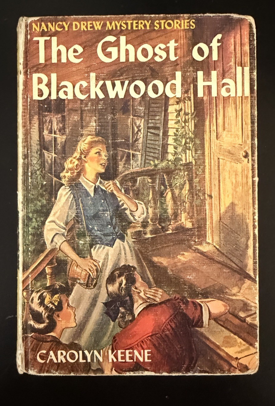 VINTAGE NANCY DREW BOOKS #25 THE GHOST OF BLACKWOOD HALL 1948 Collector’s