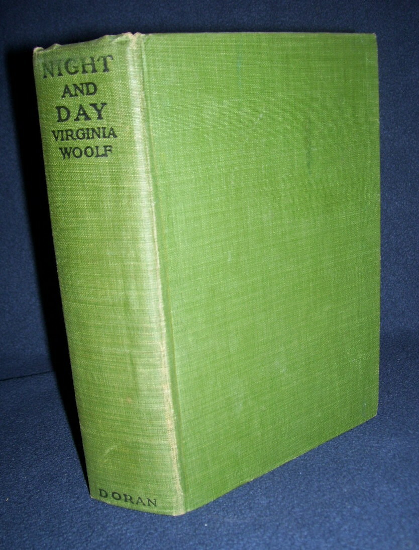 Virginia Woolf NIGHT AND DAY 1st Edition First Printing 1920