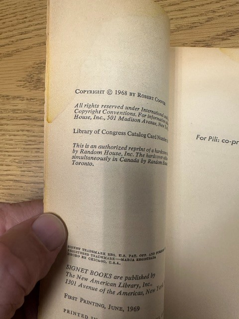The Universal Baseball Association Inc…. by Robert Coover 1969 PAPERBACK