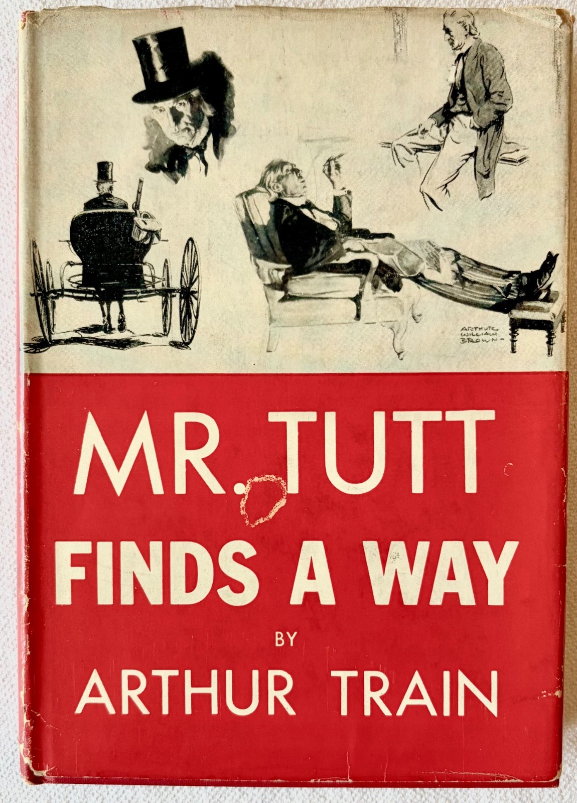 Arthur Train, Mr. Tutt Finds a Way, first edition hardcove (1945)
