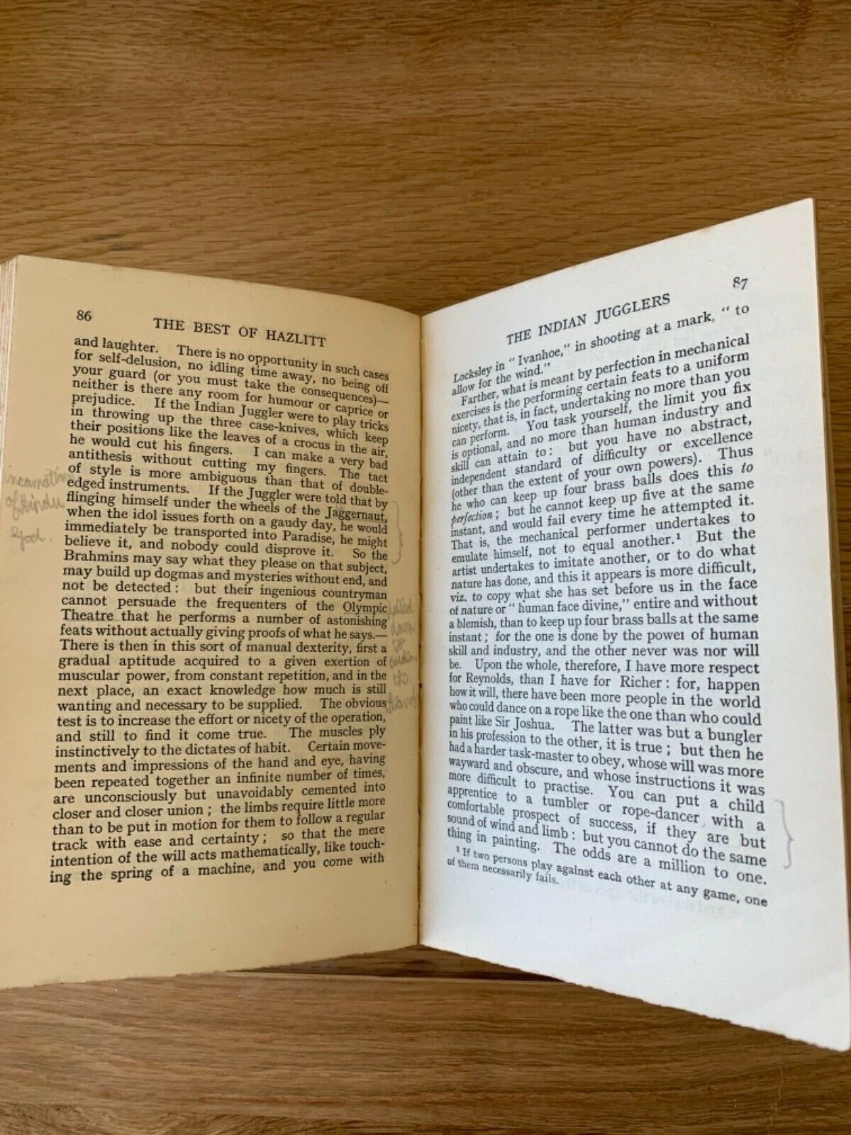 2 x Methuen & Co. Ltd, The Best Of Hazlitt & Selections From Macaulay, Both 1932
