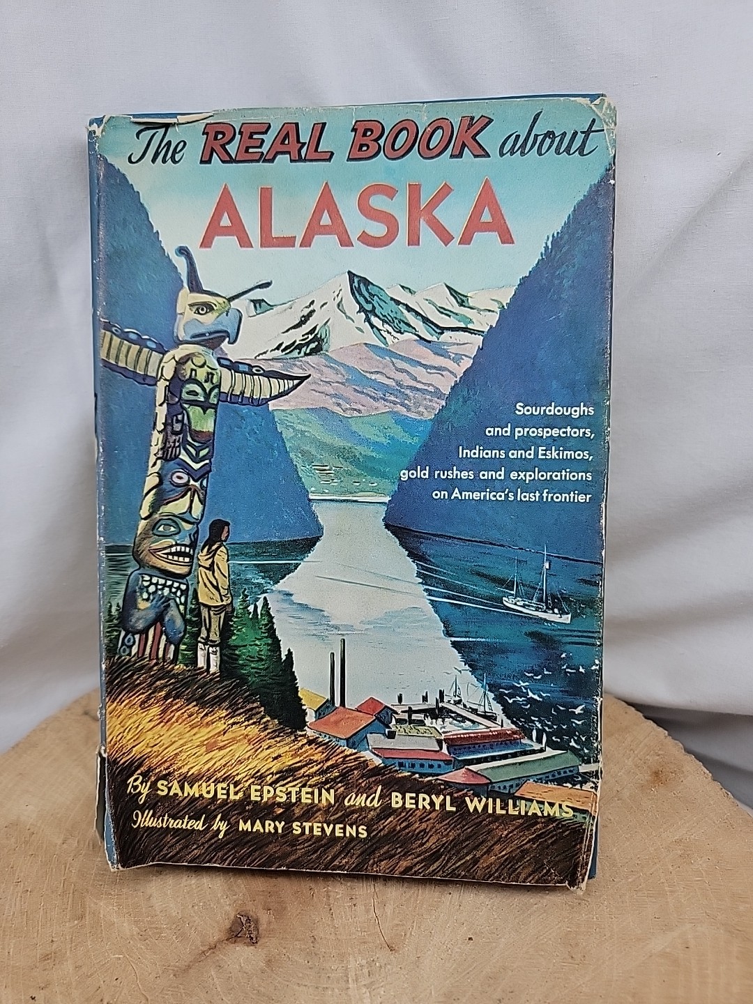 The REAL BOOK about Alaska Samuel Epstein Beryl Williams 1952 Garden City Books