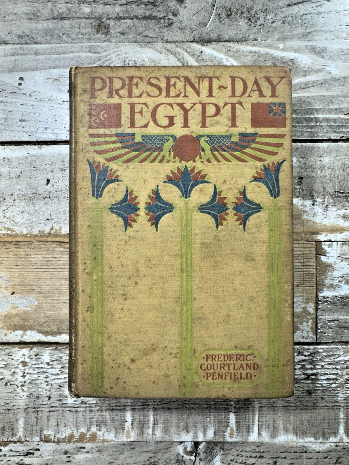 1899 Antique Egypt Book “Present Day Egypt” Illustrated