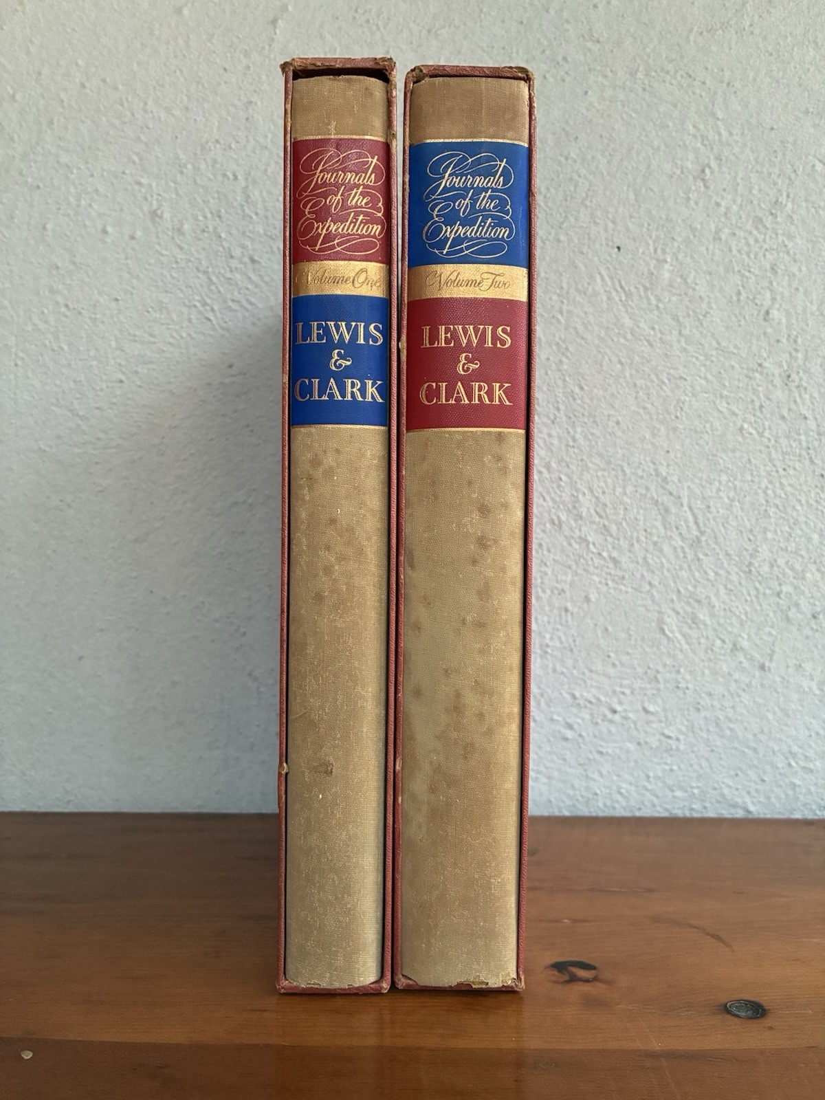 Heritage Press The Journals of the Expedition of Lewis and Clark Vols 1 & 2 1962