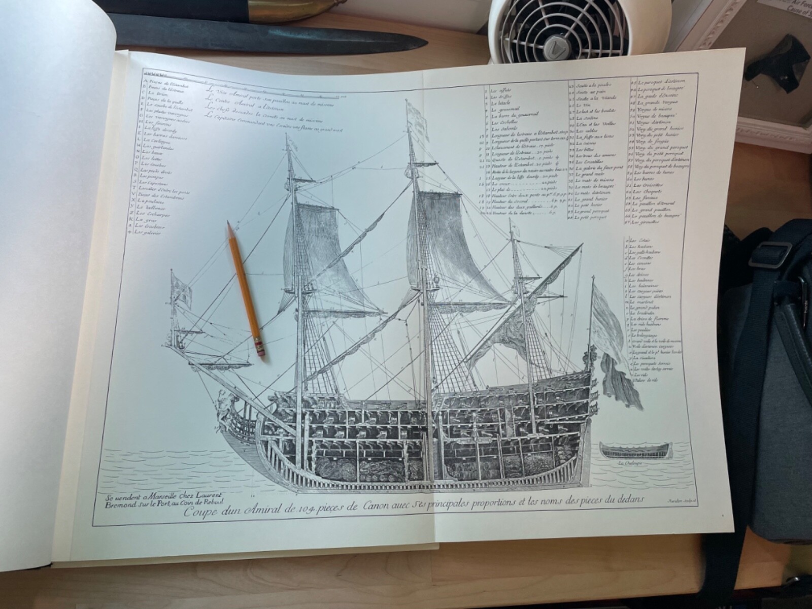 Plan de Bâtimens de Mer • Ships Plans for Ship Building • Limited Edition of 500