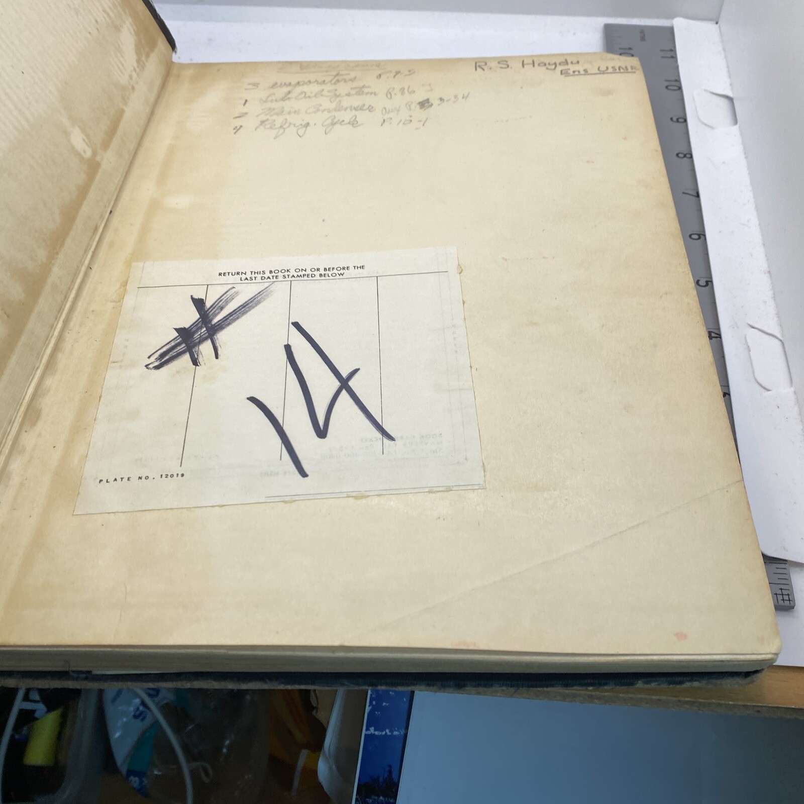 NAVAL AUXILIARY MACHINERY 1950 HB United States Navy Institute 32-803X