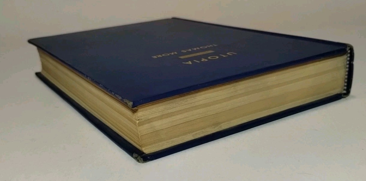 Thomas More UTOPIA 1947 D. Van Nostrand Classics Club College Edition HC