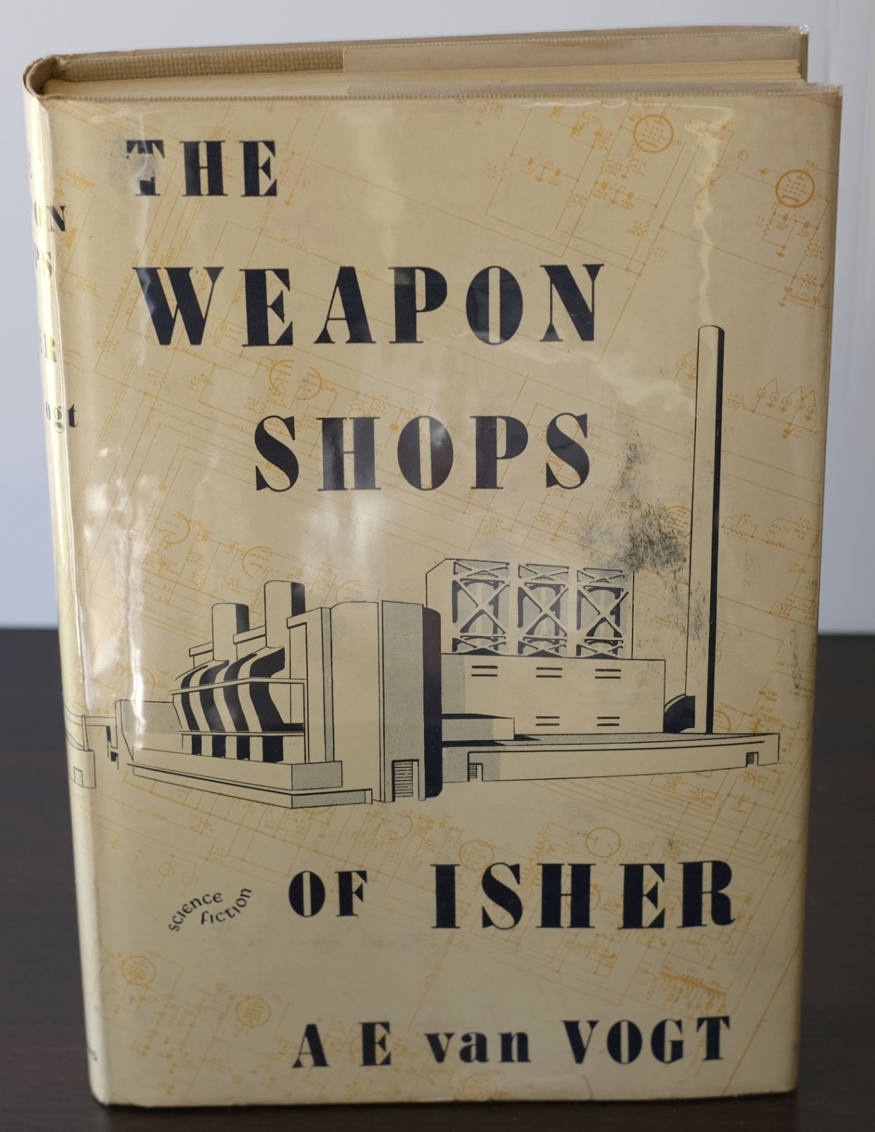 1st edition/3rd printing hardcover 1952 The Weapon Shops of Isher A. E. Van Vogt