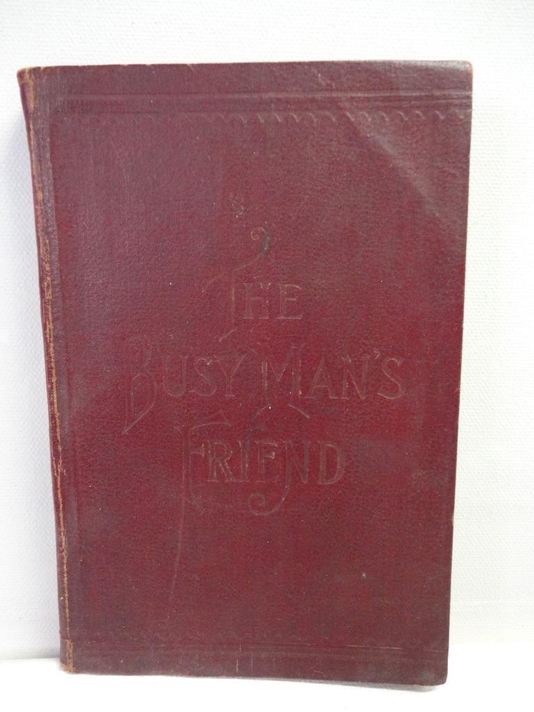 1902 „The Busy Man’s Friend Or Guide To Success“ Portland Maine by Subscription