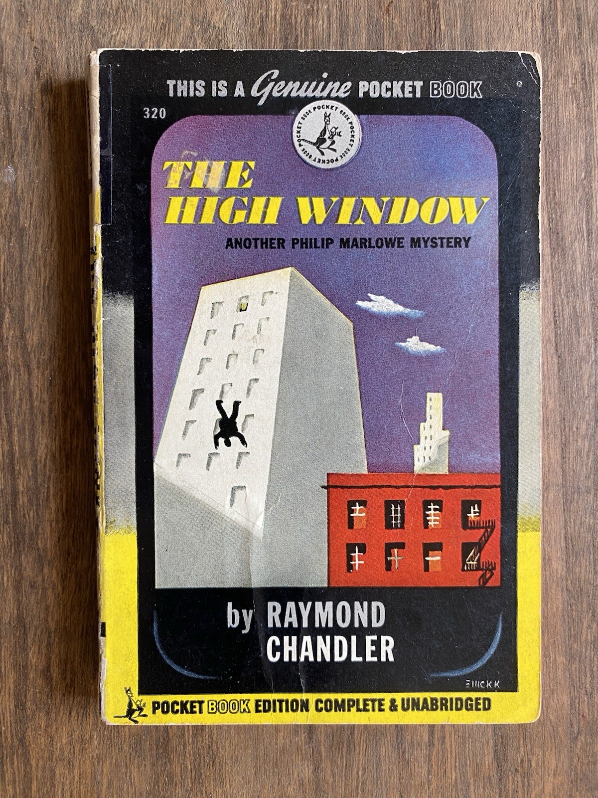 The High Window by Raymond Chandler – 1945 Pocket Books paperback 1st Printing