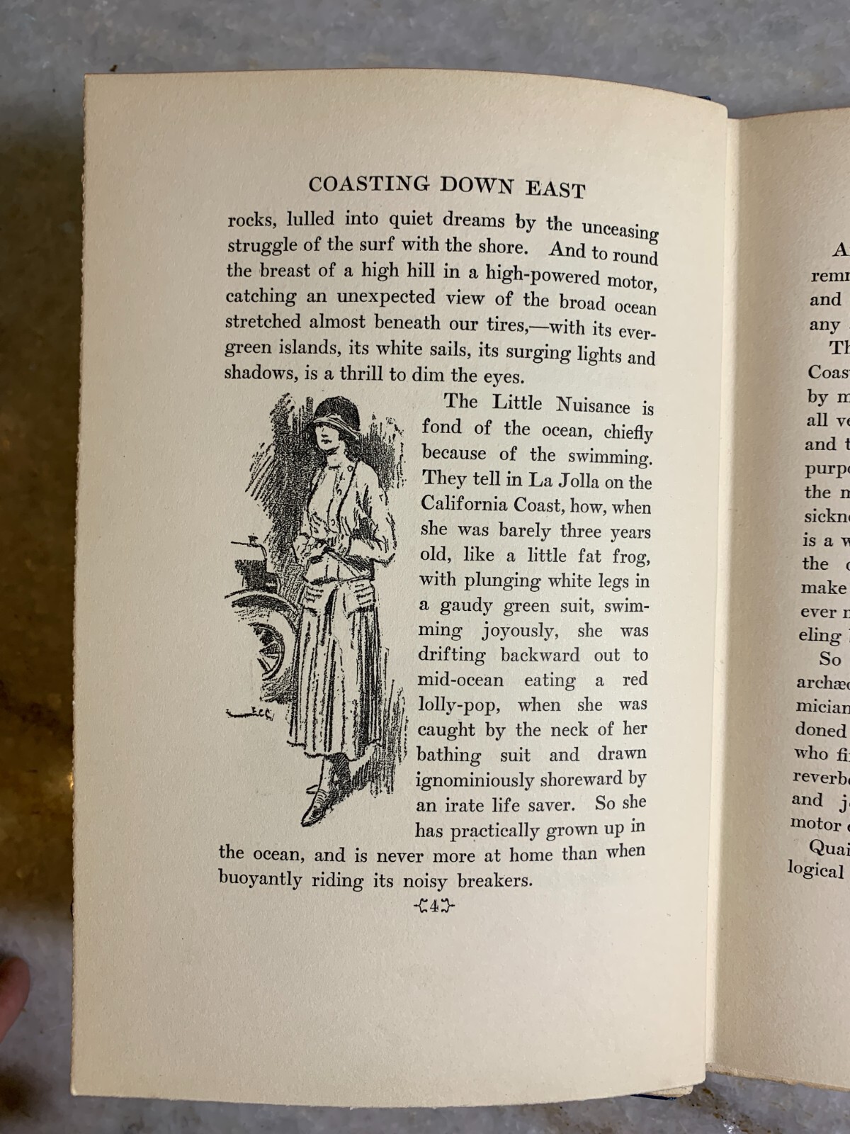 Rare 1st Ed Signed Book COASTING DOWNEAST [Maine] Ethel Hueston 1924 Dodd Mead