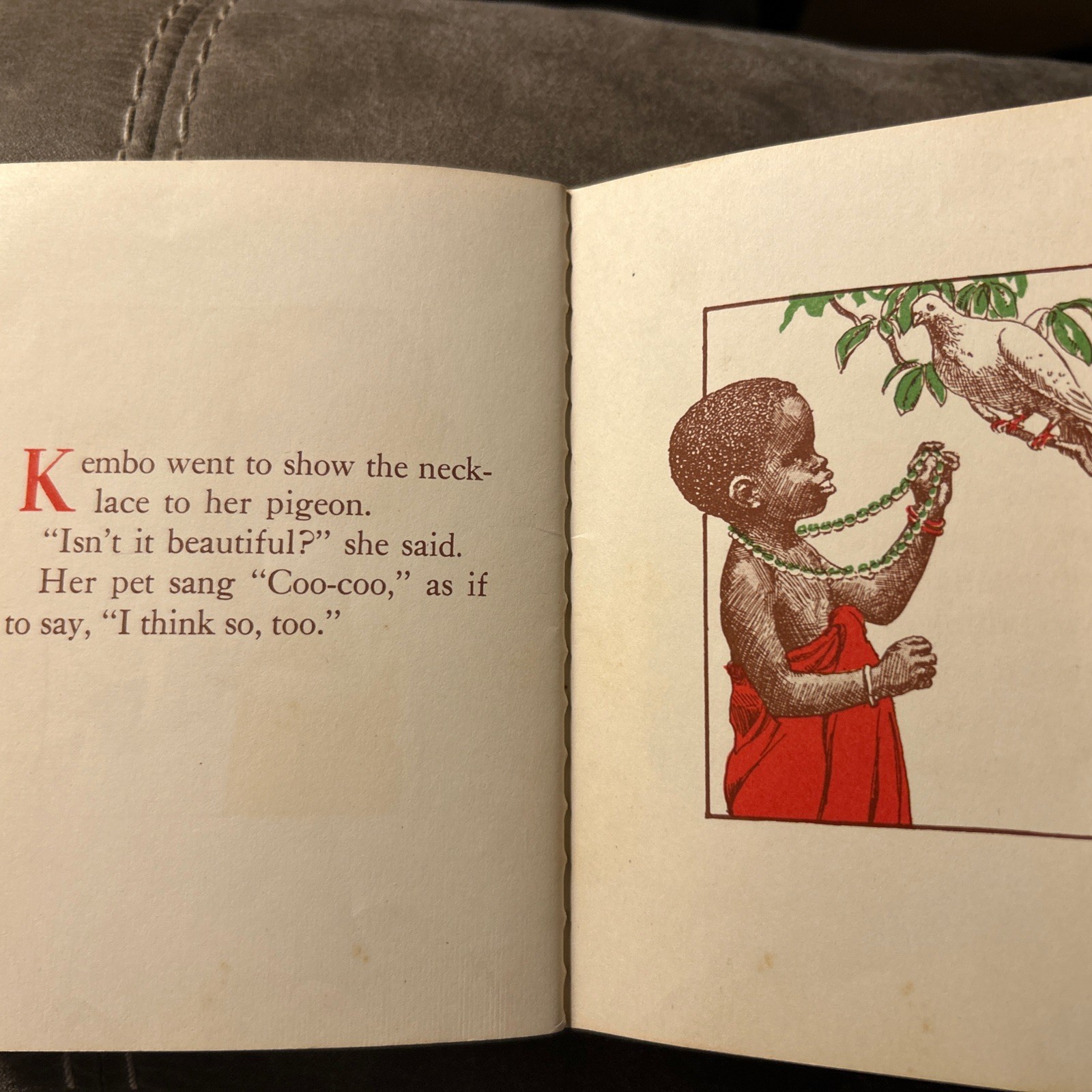 1928 Kembo, A Little Girl of Africa by Winifred E. Barnard and Elsie Anna Wood –