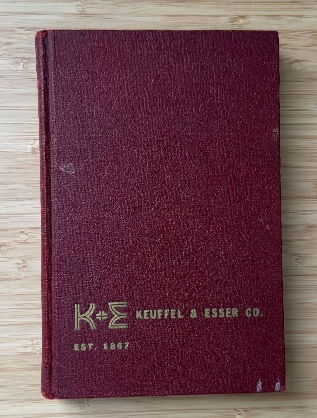 Keuffel & Esser Catalogue 40th Ed 1944 Cleveland Drawing Surveying Measuring