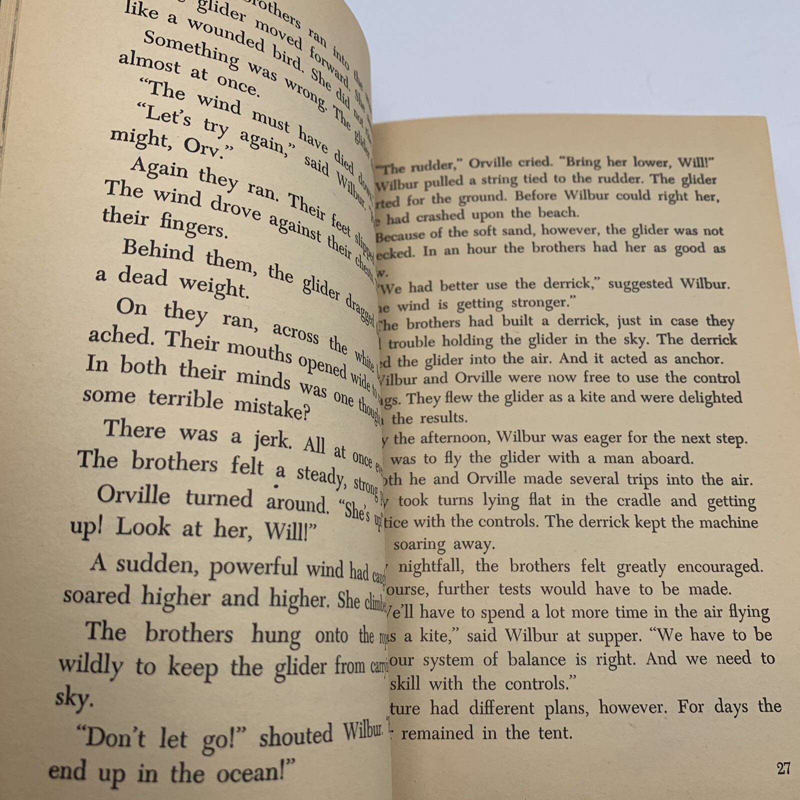 The Wright Brothers At Kitty Hawk – By Donald Sobol 1964 Scholastic 2nd Printing