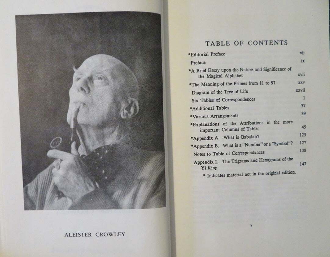 Aleiser Crowley / 777 Second Revision 1956 4th edition