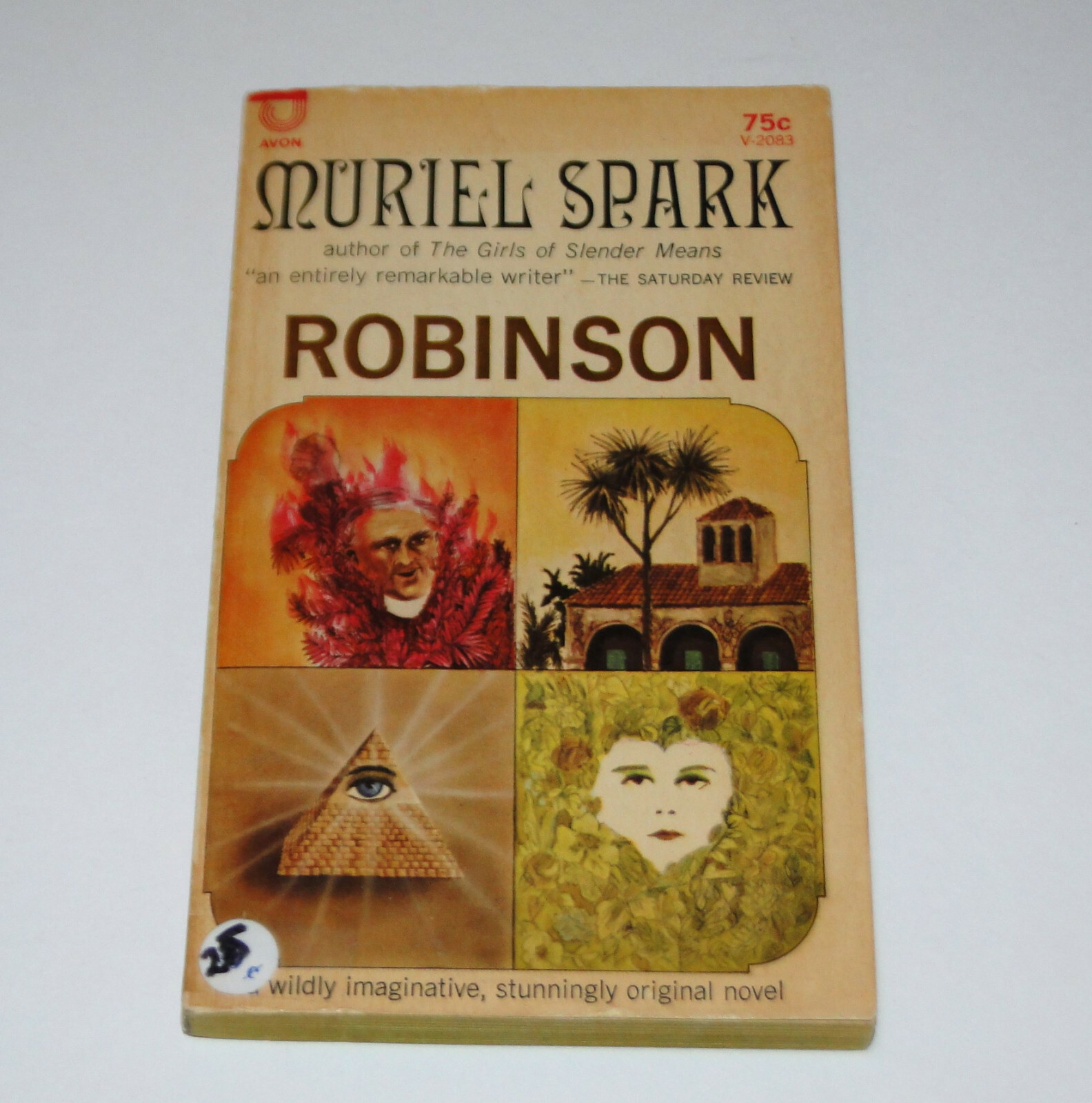 ROBINSON Muriel Spark 1958 Avon Books V-2083 Paperback