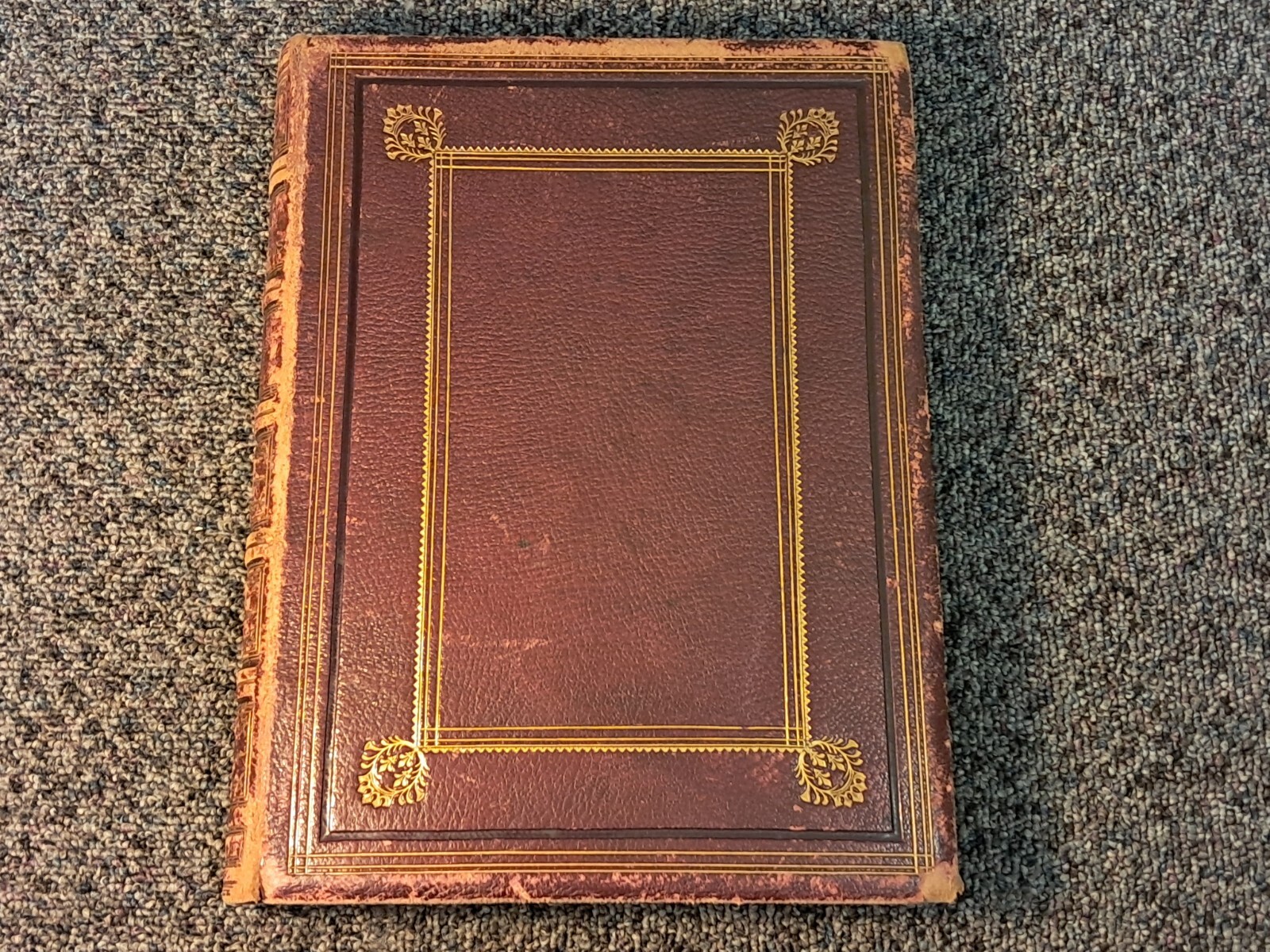 Moral Emblems From Jacob Cats and Robert Farlie 1860 Leather