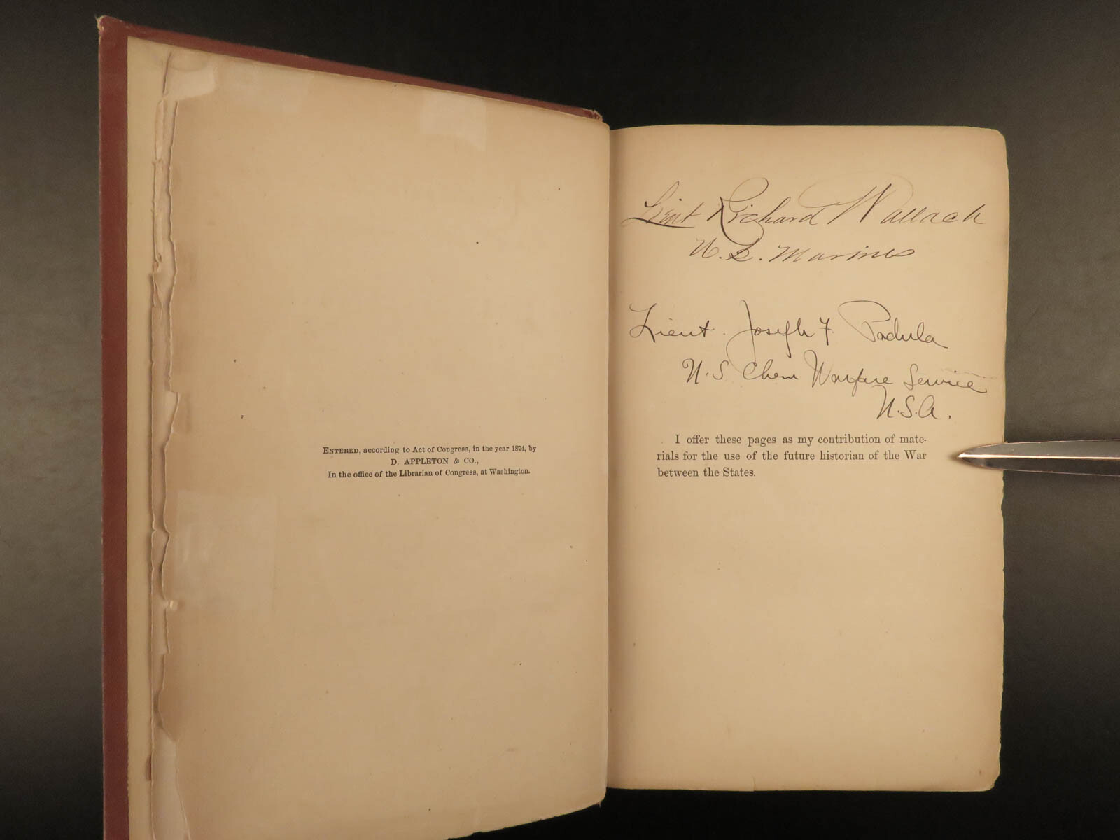 1874 1ed Confederate General Joseph E Johnston Civil War Narrative CSA Military