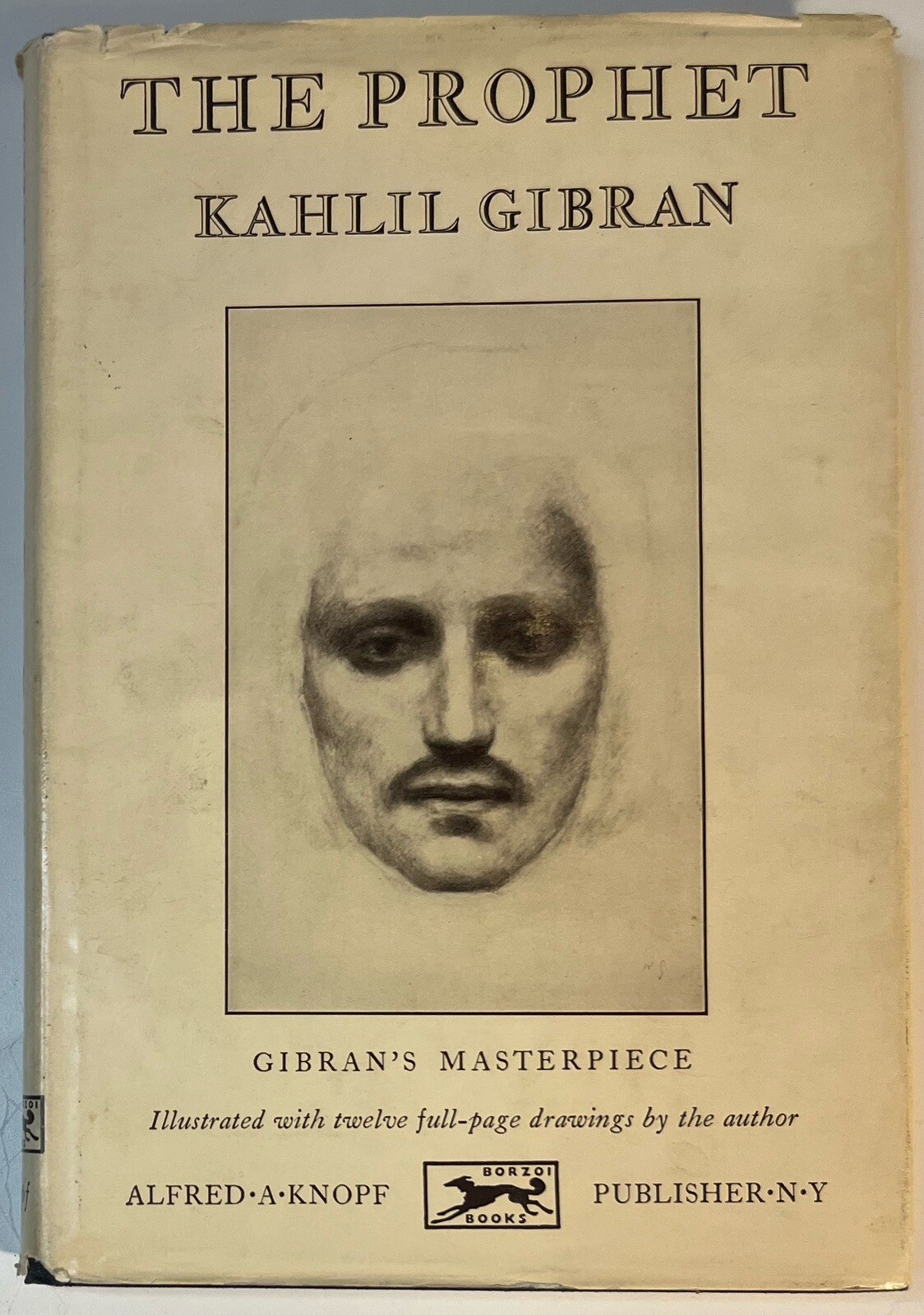 The Prophet Kahlil Gibran First 1st Edition 79th Printing 1963 HC+DJ