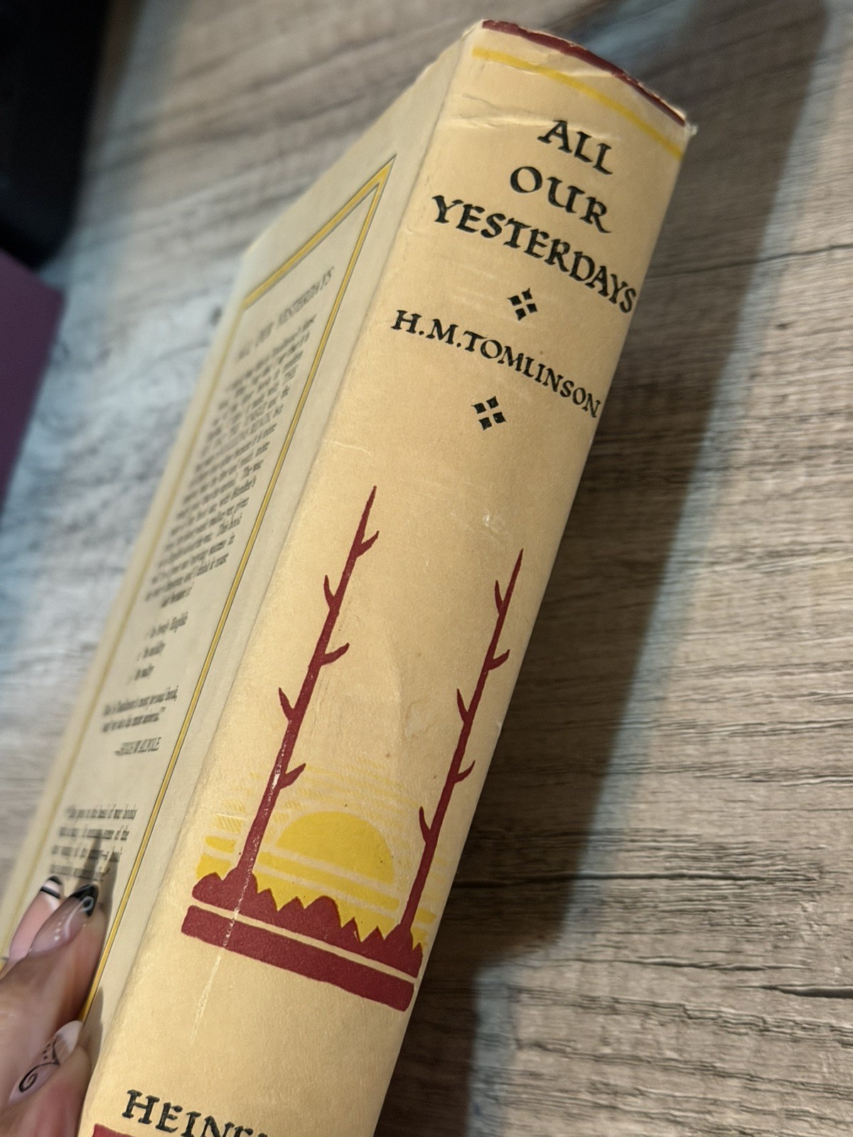 All Our Yesterdays by H.M. Tomlinson