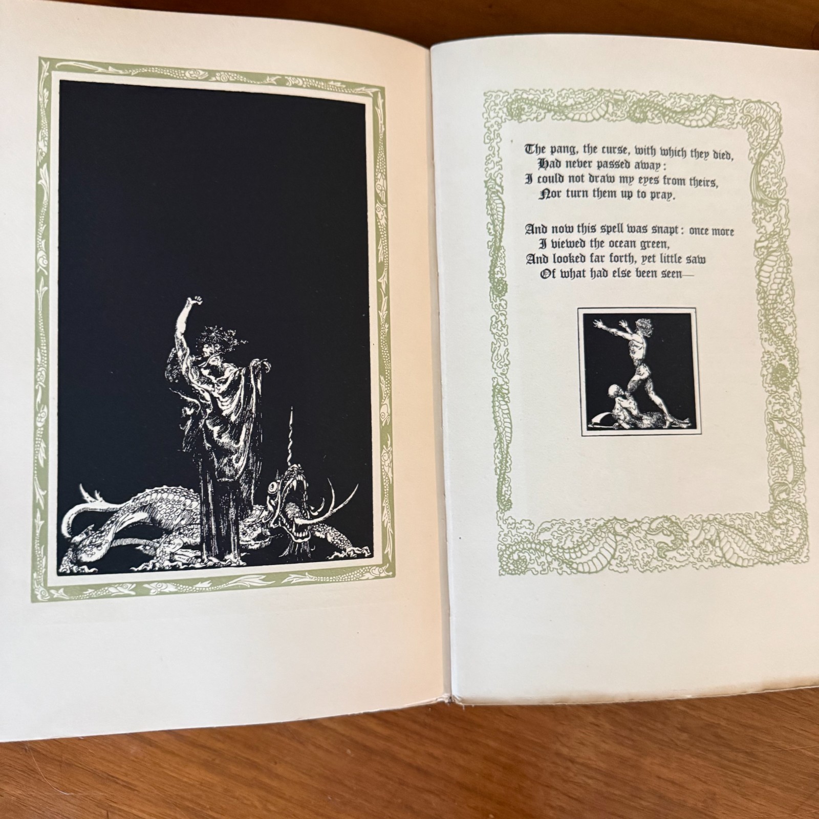Rare 1910 Willy Pogany Ancient Mariner – COMPLETE 20 Plates Art Nouveau Binding