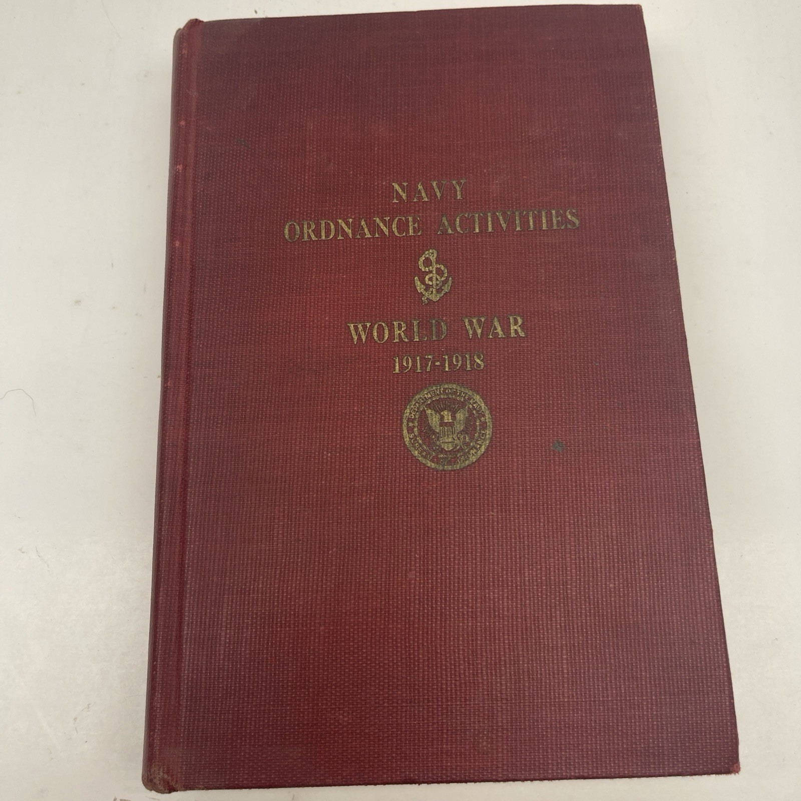 NAVY ORDNANCE ACTIVITIES WWI 1920 FDR Naval Aviation US Industry Base, Rail Guns