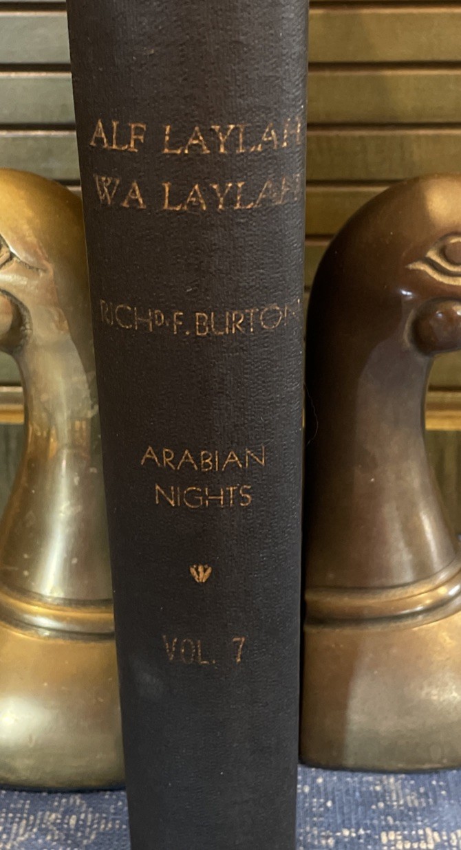 Arabian Nights (Alf Layla wa Layla) By Richard F Burton Vol. 7 Rare Book