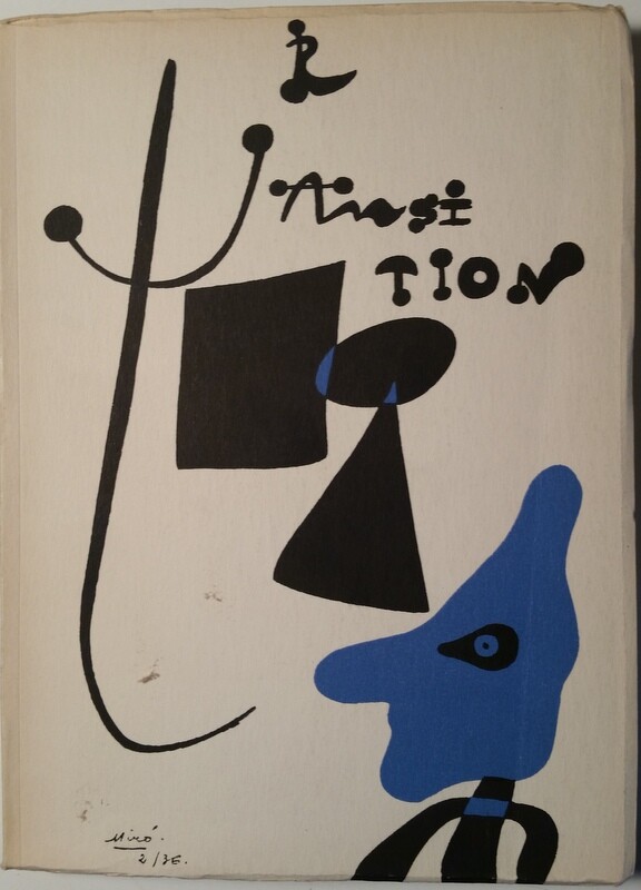 Fall 1936 Transition A Quarterly Review No 25 Joan Miró Cover Eugene Jolas