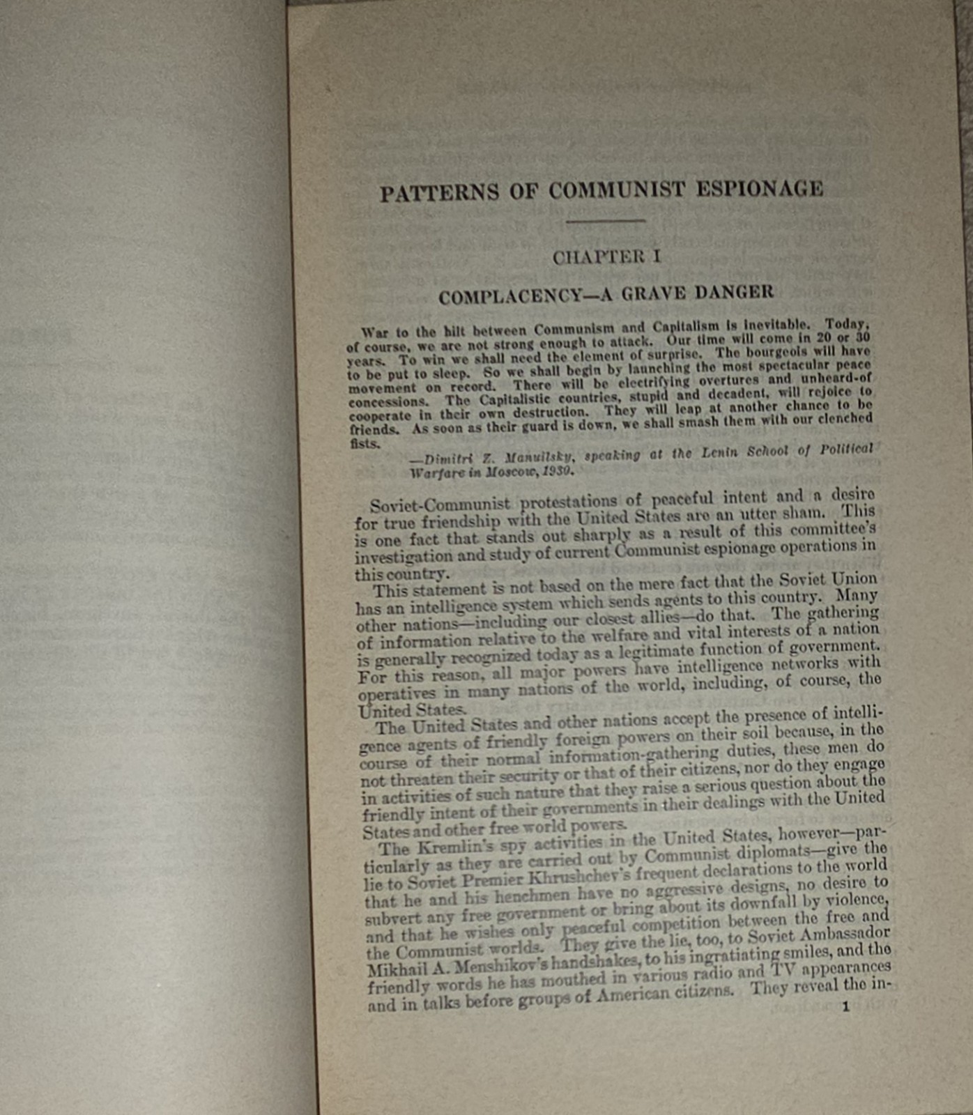 House Committee on Un-American Activities LOT OF 8- China- Language as a Weapon