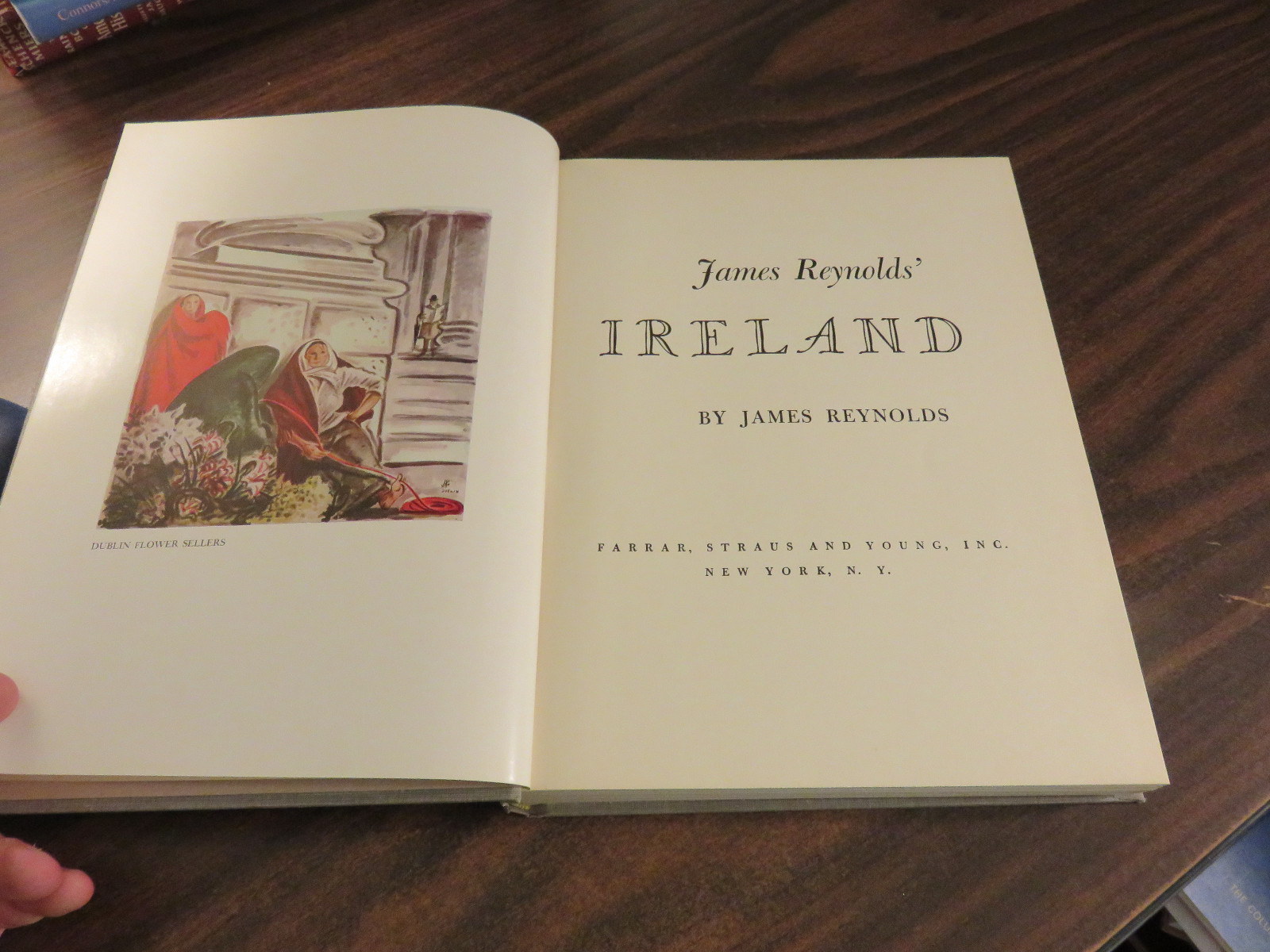 James Reynolds‘ Ireland james Reynolds SIGNED Inscribed HC 1953 FREE SHIP 1st Ed