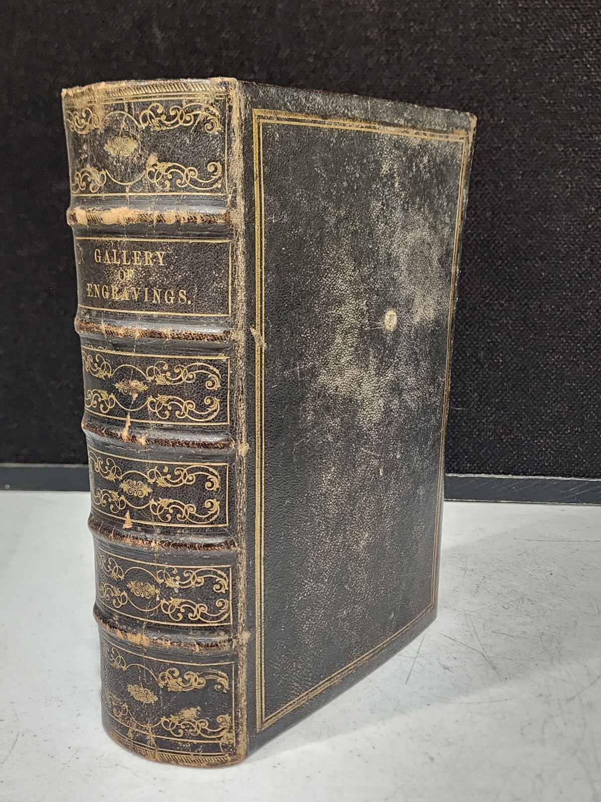 Antique 1853 – 1866 LARGE BOOK Ladies Repository Gallery of 257 Engravings Book