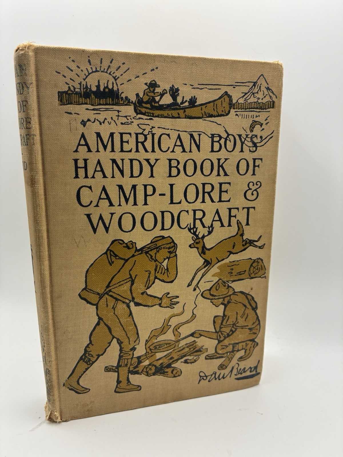 American Boys Handy Book of Camp Lore & Woodcraft Dan Beard 1920