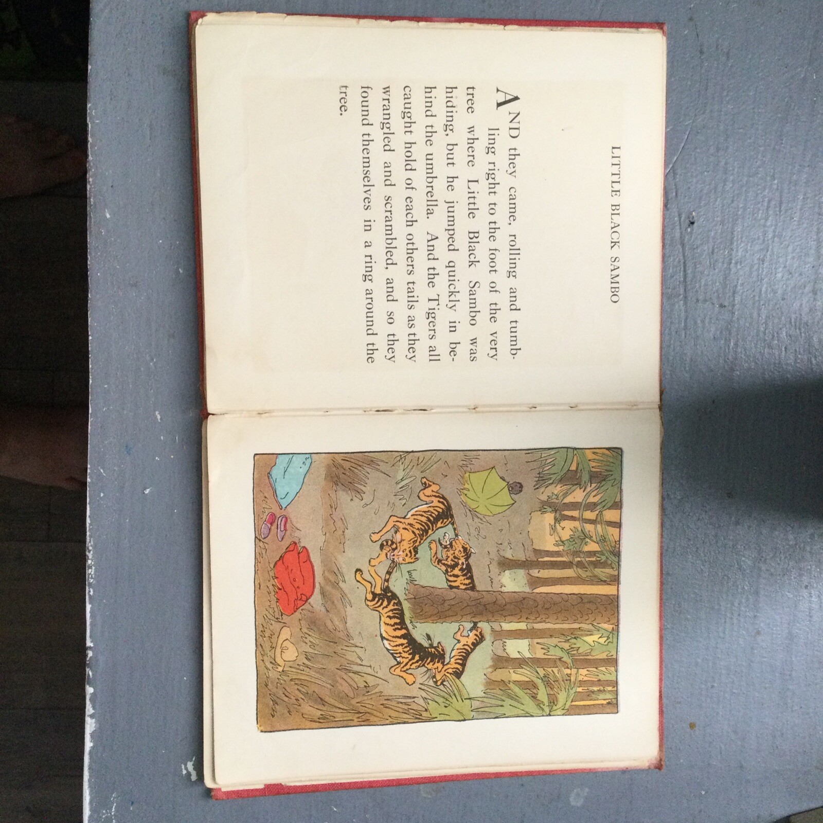 FIRST ED. 1919 HARDCOVER THE LITTLE BLACK SAMBO 24 Colored Illustrations HC