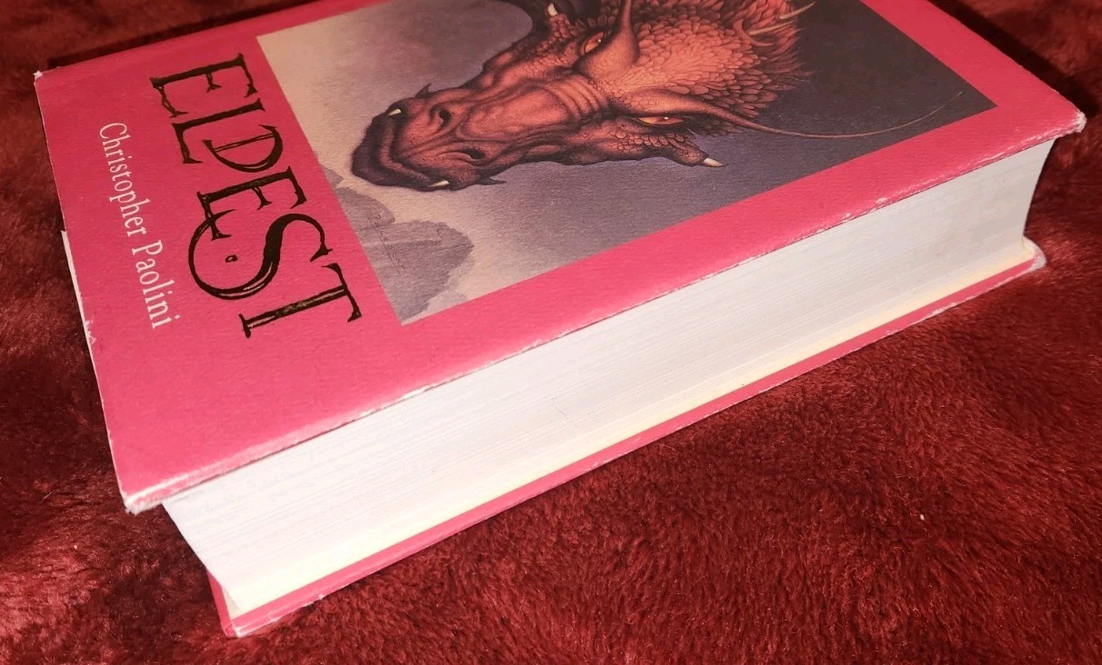 Christopher Paolini Eldest Signed 1st Edition Autographed Hardcover 2005