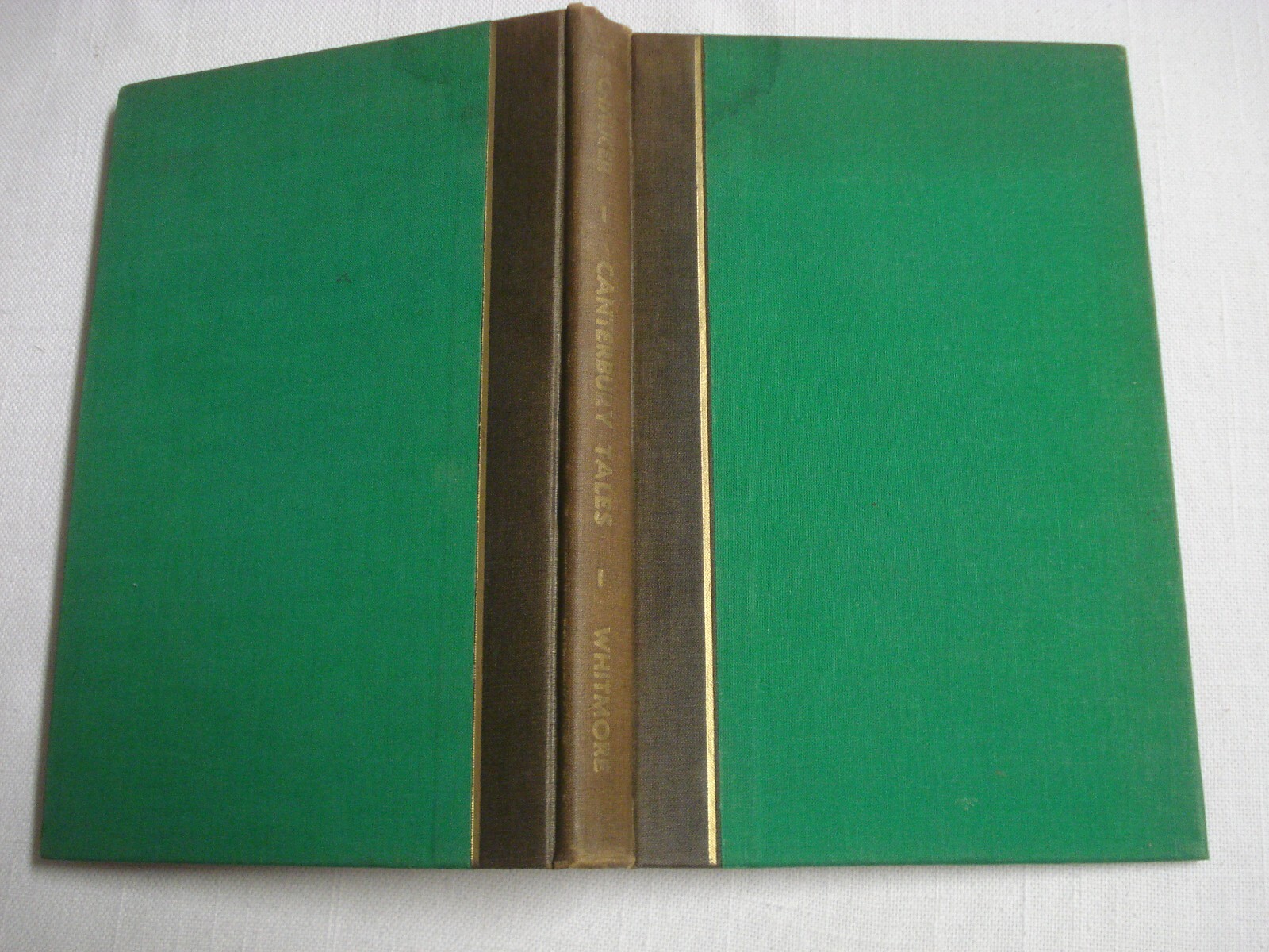 Canterbury Tales 1939 Geoffrey Chaucer Selective Version by Frederic Whitmore