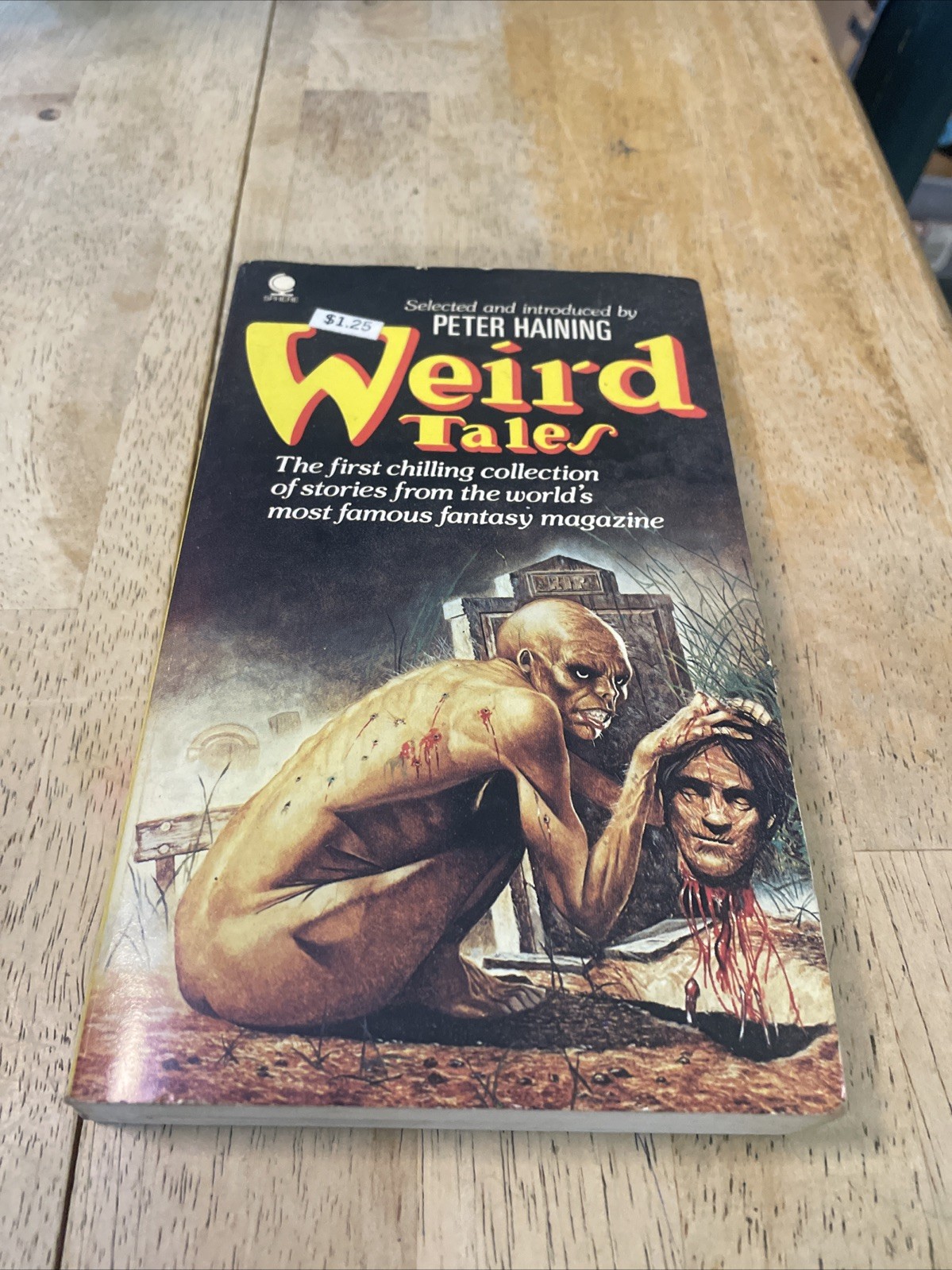 VTG Weird Tales Vol. 1 edited by Peter Haining 1978 1st Printing Sphere PB