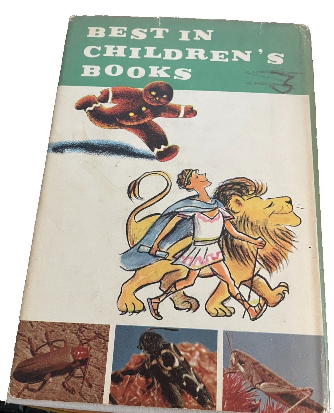 Vintage The Best In Children’s Books 1958 Nelson Doubleday, Inc With Dust Jacket