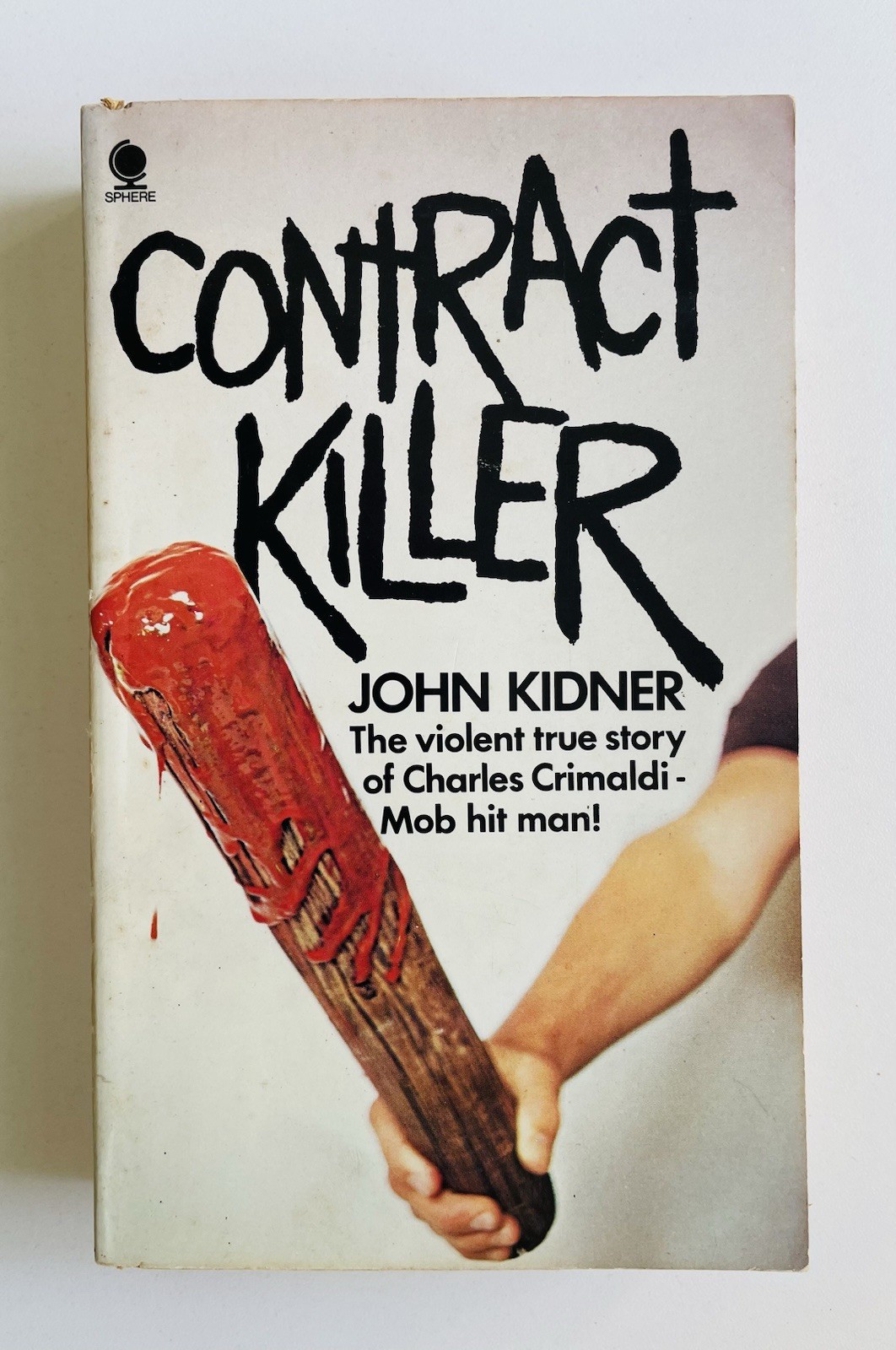 Contract Killer By John Kidner, Rare 1978 True Crime Pulp Paperback