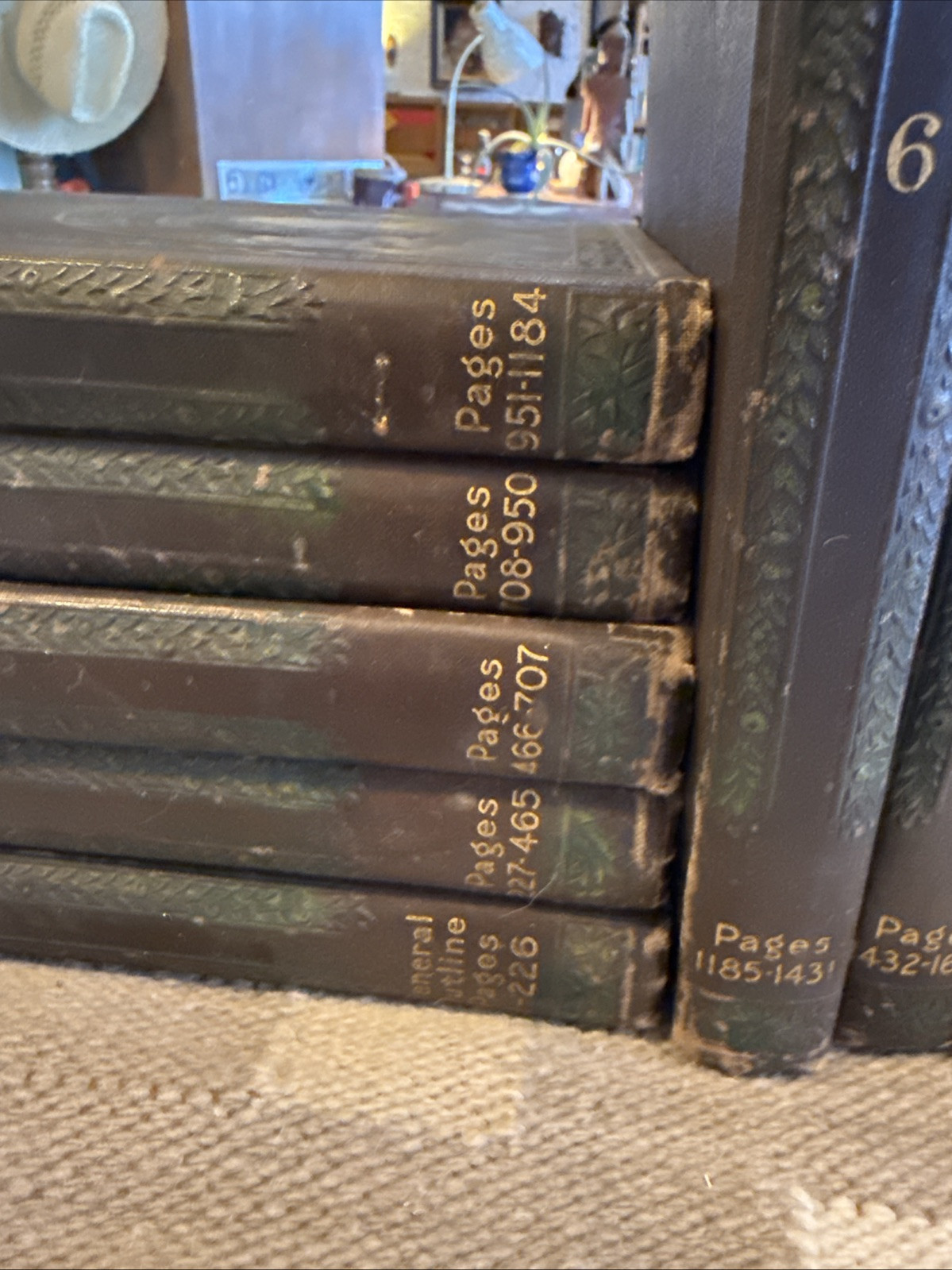 Pictured Knowledge ~1930 ~ Complete set of 10 Volumes Marshall Hughes Co.