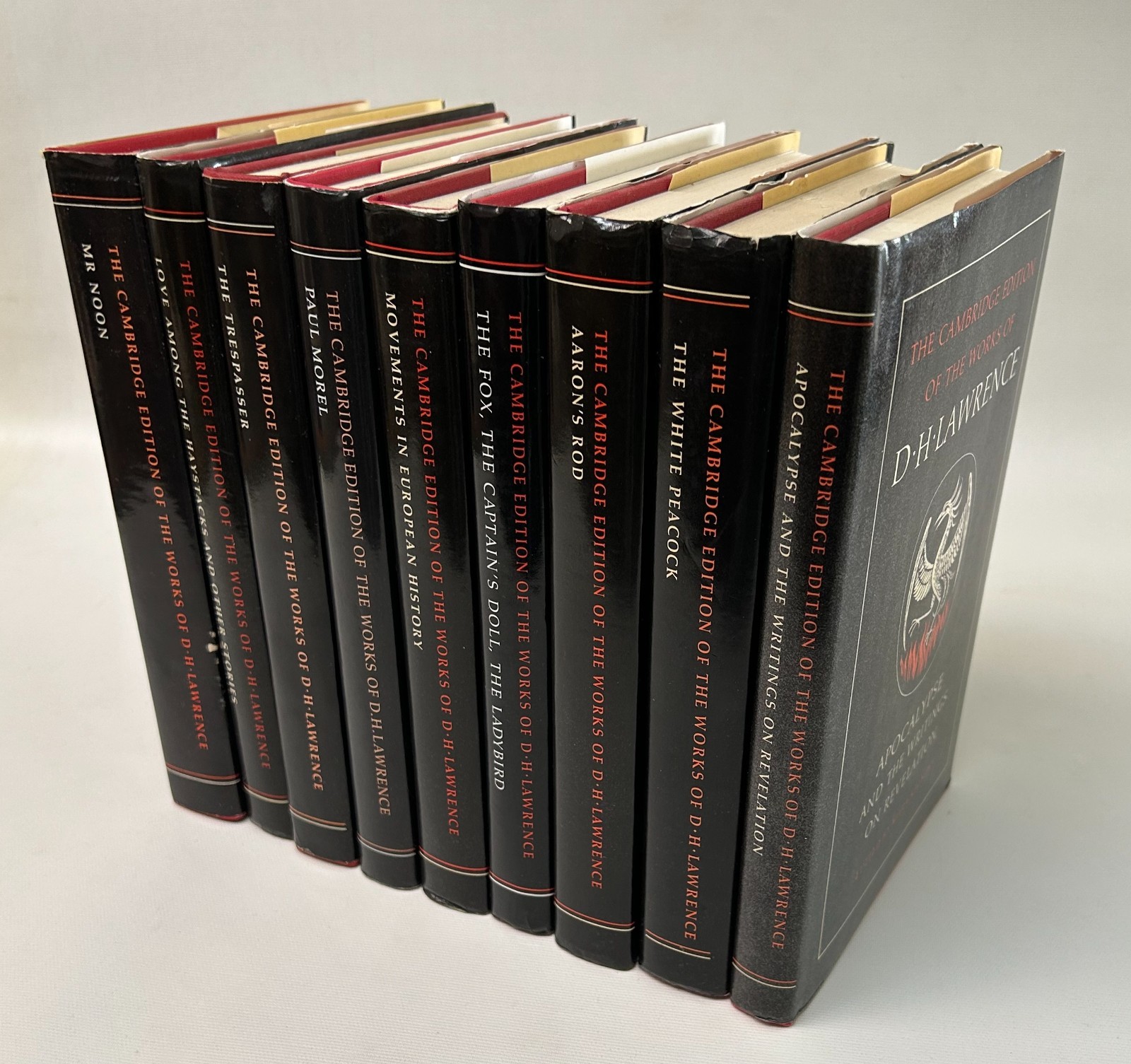 1980-2003 9vol Set The Cambridge Edition of the Works of D. H. Lawrence 1st Edit